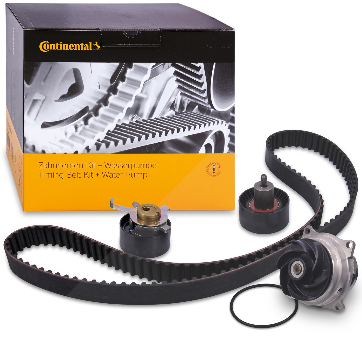 Continental Ctam Zahnriemensatz + Wasserpumpe [Hersteller-Nr. CT978WP1] für Ford