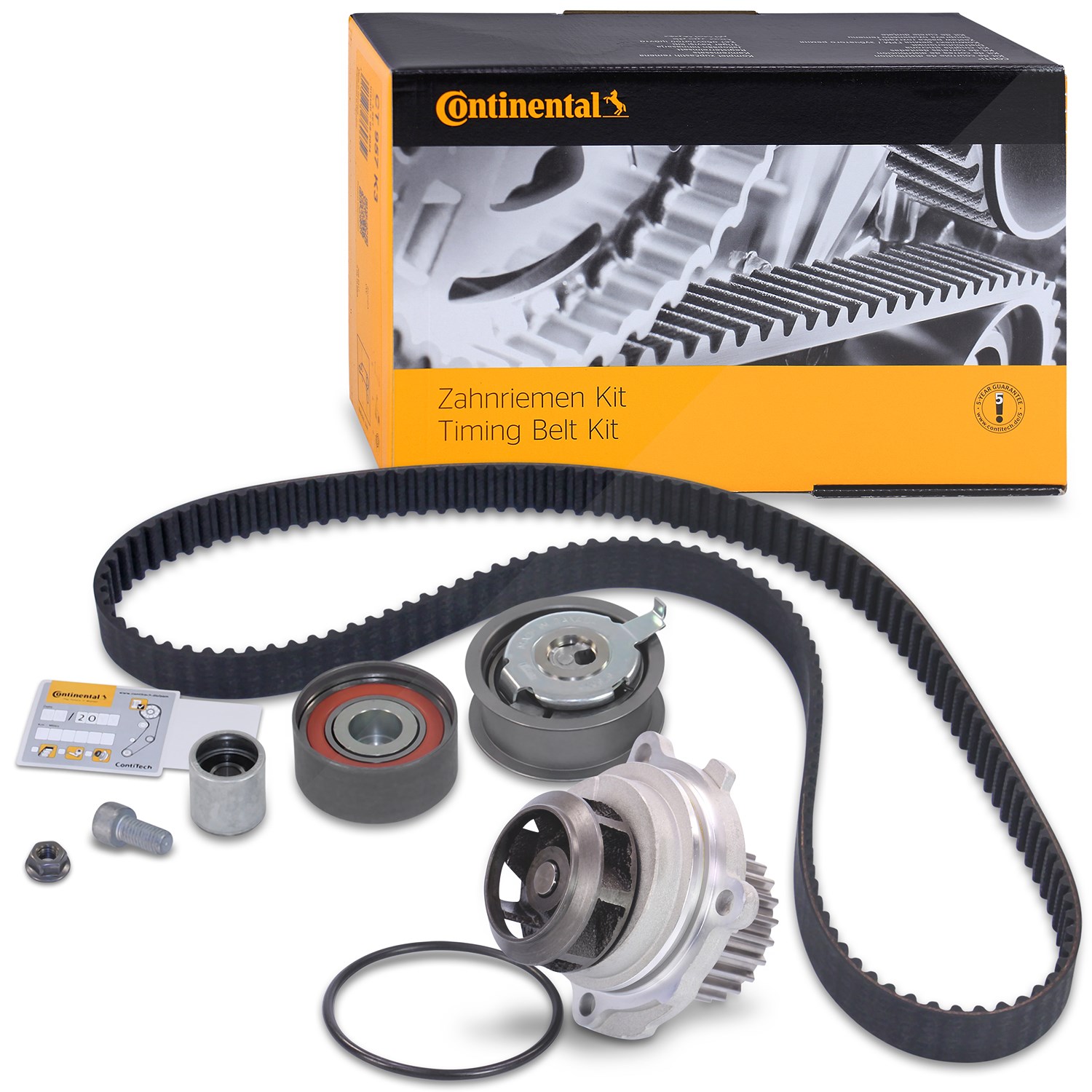 Continental Ctam Satz CONTITECH Zahnriemen +BP Wapu [Hersteller-Nr. 34005488] für VW, Audi