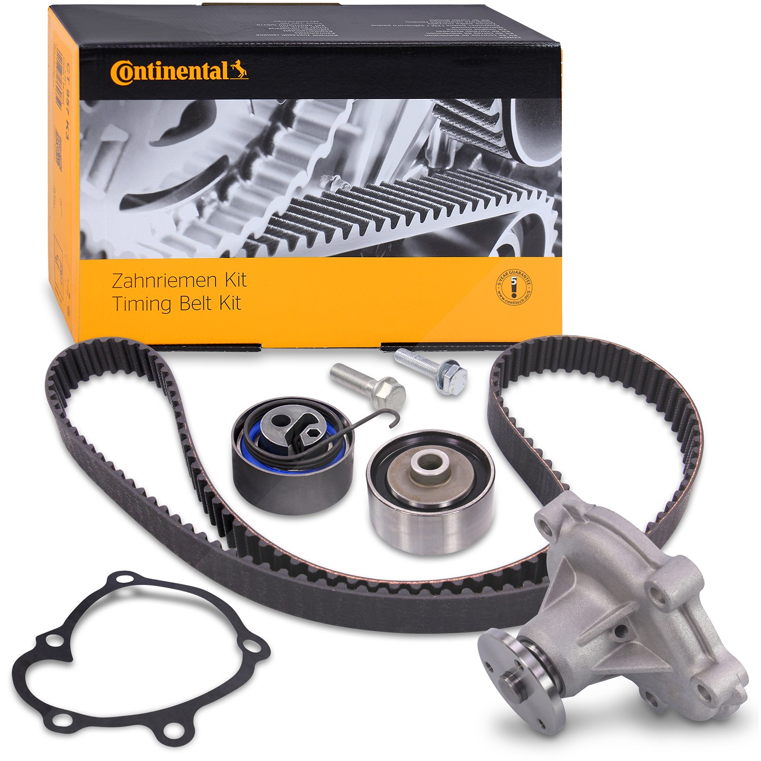 Continental Ctam Satz CONTITECH Zahnriemen +BP Wapu [Hersteller-Nr. 34005493] für Opel