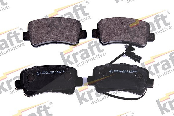 Kraft Automotive Bremsbelagsatz, Scheibenbremse [Hersteller-Nr. 6011902] für Renault, Opel