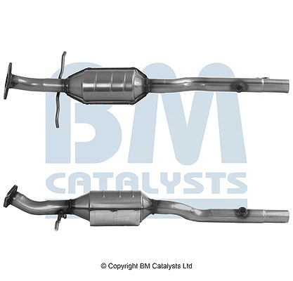 Bm Catalysts Katalysator mit Anbauteilen [Hersteller-Nr. BM90722H] für Ford