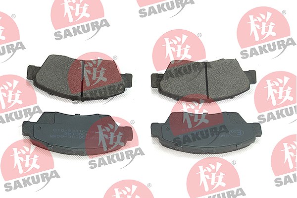 Sakura Bremsbelagsatz, Scheibenbremse [Hersteller-Nr. 600-40-6645] für Honda