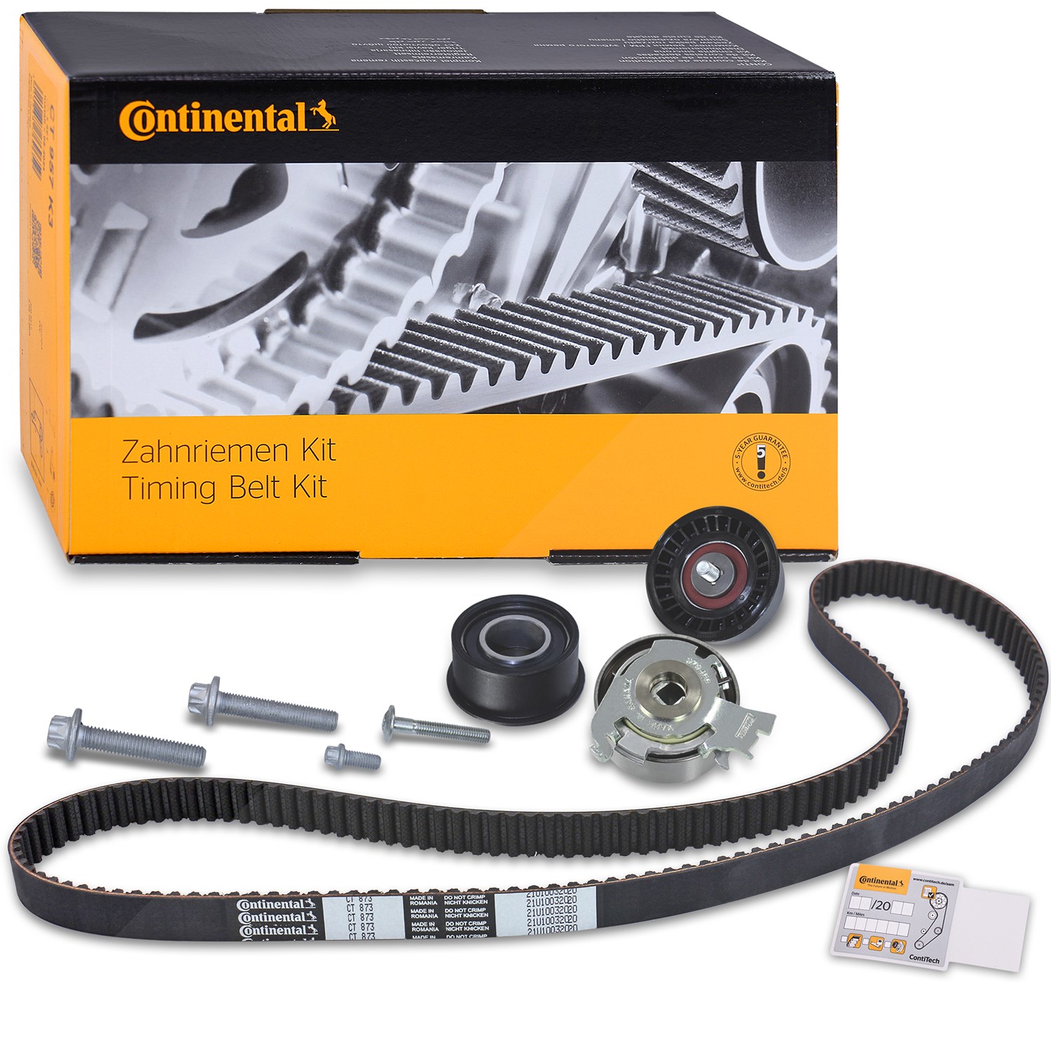 Continental Ctam Zahnriemensatz CONTI SYNCHROBELT® KIT [Hersteller-Nr. CT873K1] für Vauxhall, Opel