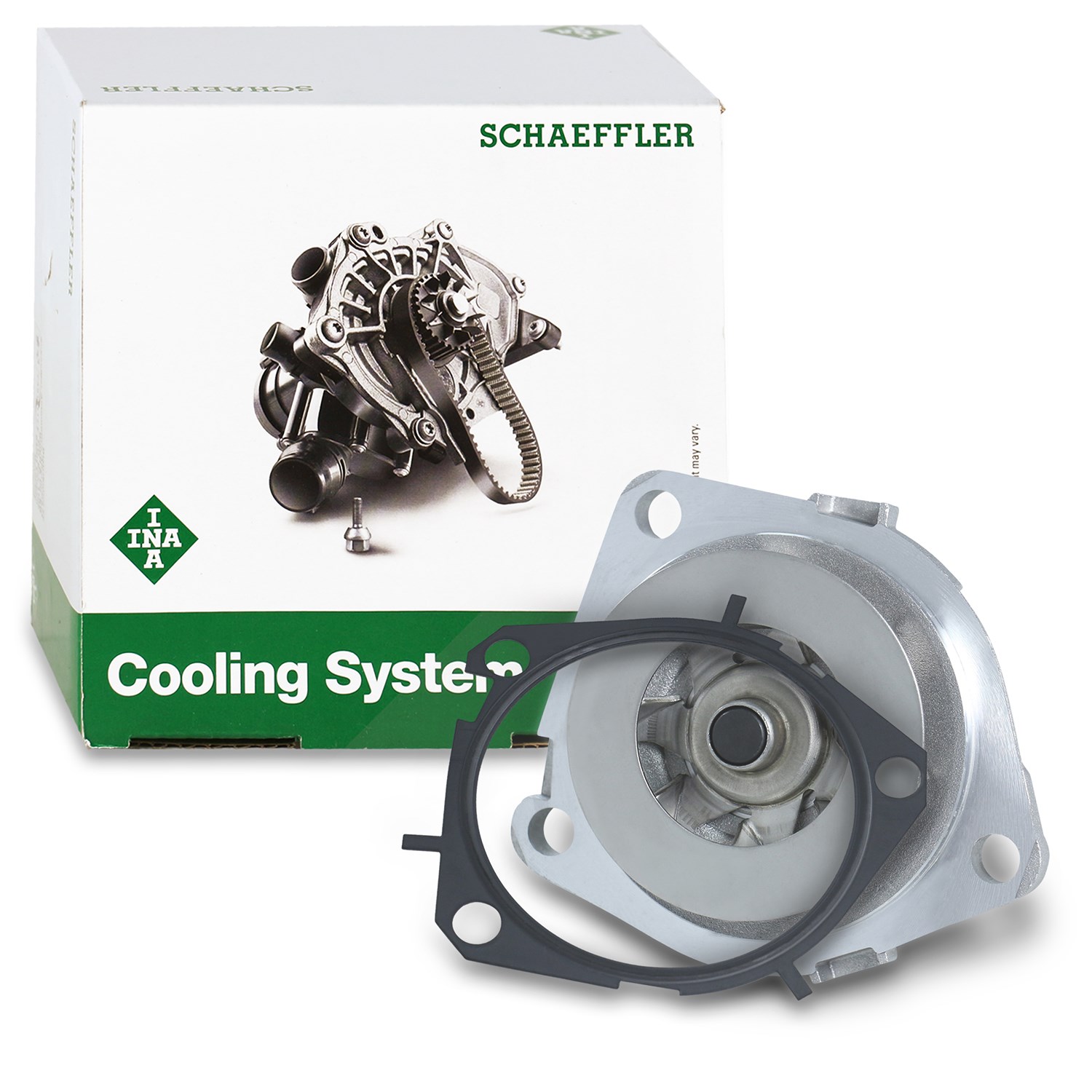 Schaeffler Ina Wasserpumpe [Hersteller-Nr. 538071410] für Vauxhall, Chevrolet, Cadillac, Lancia, Suzuki, Chrysler, Opel, Jeep, Saab, Alfa Romeo, Fiat
