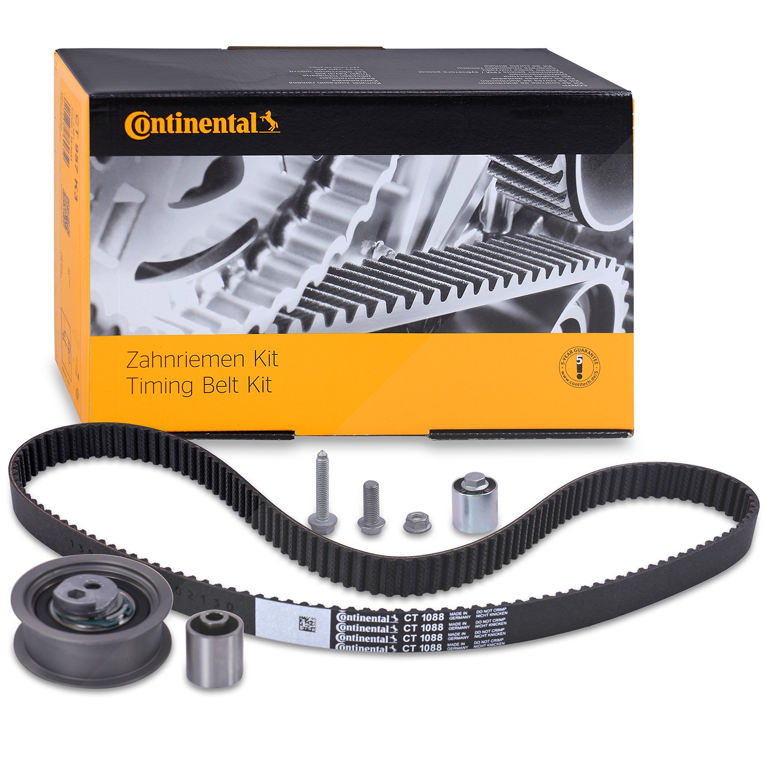 Continental Ctam Zahnriemensatz [Hersteller-Nr. CT1088K3] für VW, Audi, Seat, Skoda