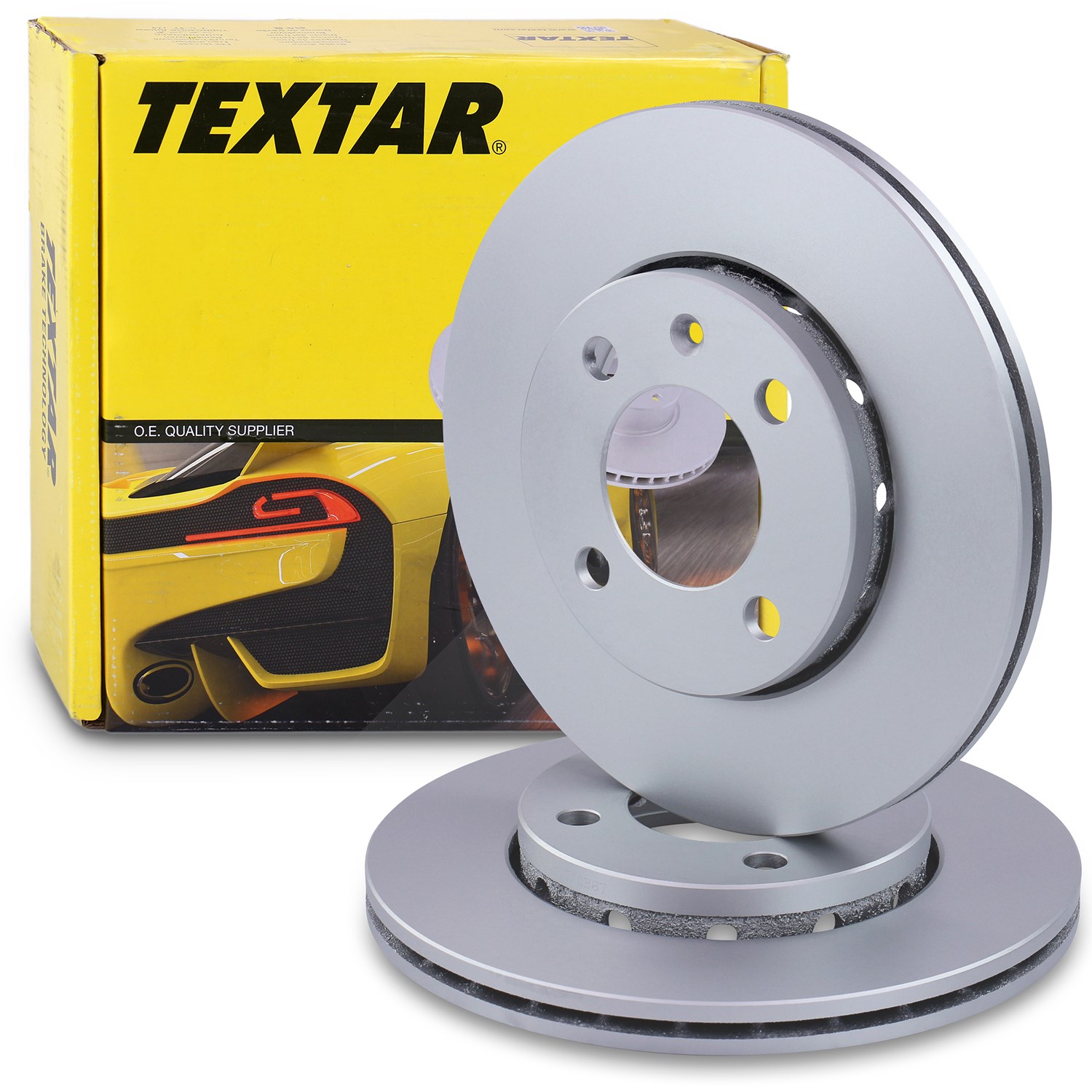 Textar Bremsscheibe belüftet vorne [Hersteller-Nr. 92072003] für Seat, VW