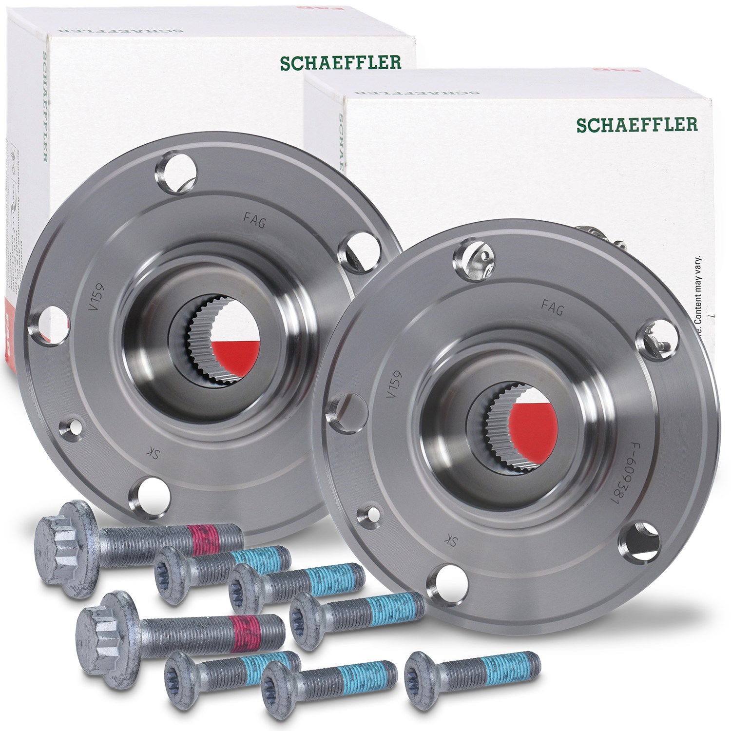 Schaeffler Fag 2x Radlagersatz [Hersteller-Nr. 713610990] für Seat, Skoda, Audi, VW