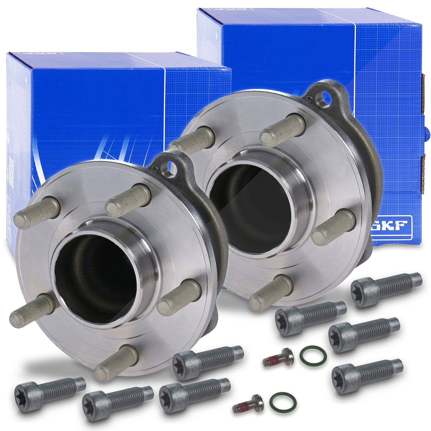 Skf 2x Radlagersatz hinten [Hersteller-Nr. VKBA6789] für Ford