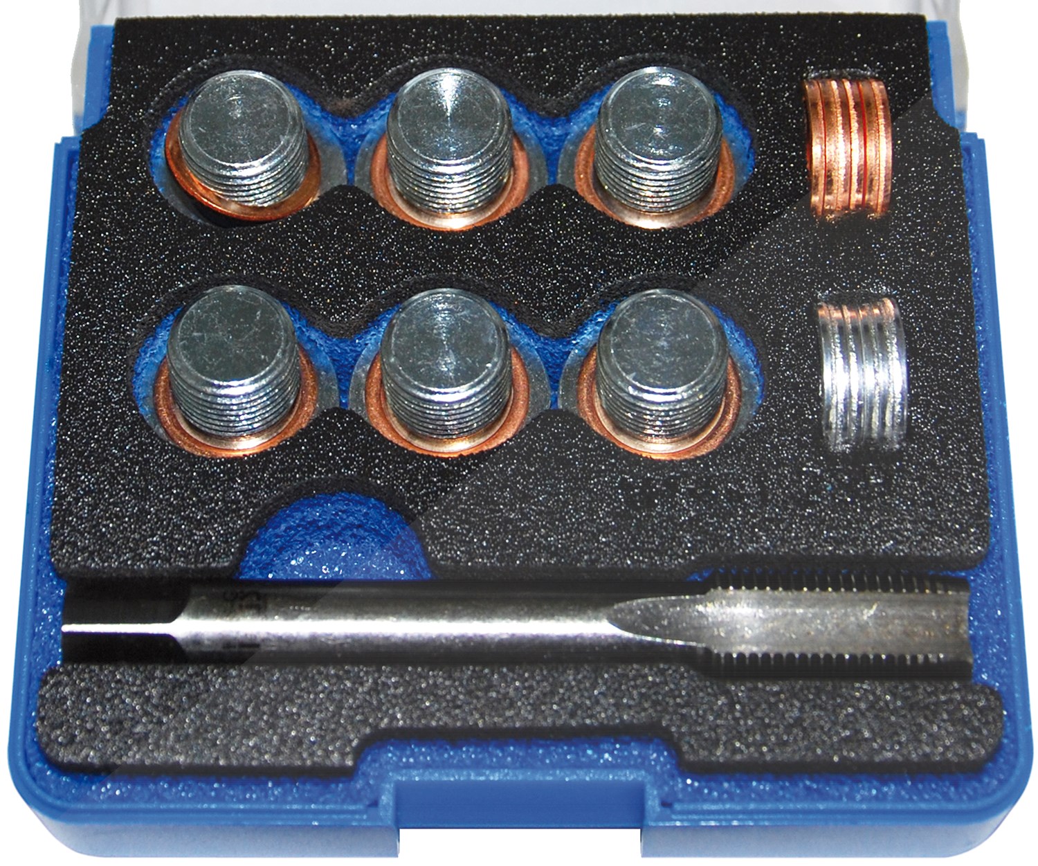 Bgs Reparatursatz für Öl-Ablass-Gewinde - M14 x 1,25 mm [Hersteller-Nr. 151]