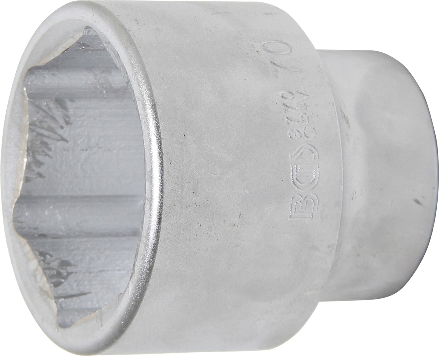 Bgs Steckschlüssel-Einsatz Sechskant - Vierkant 25 mm (1) - SW 70 mm [Hersteller-Nr. 3770]