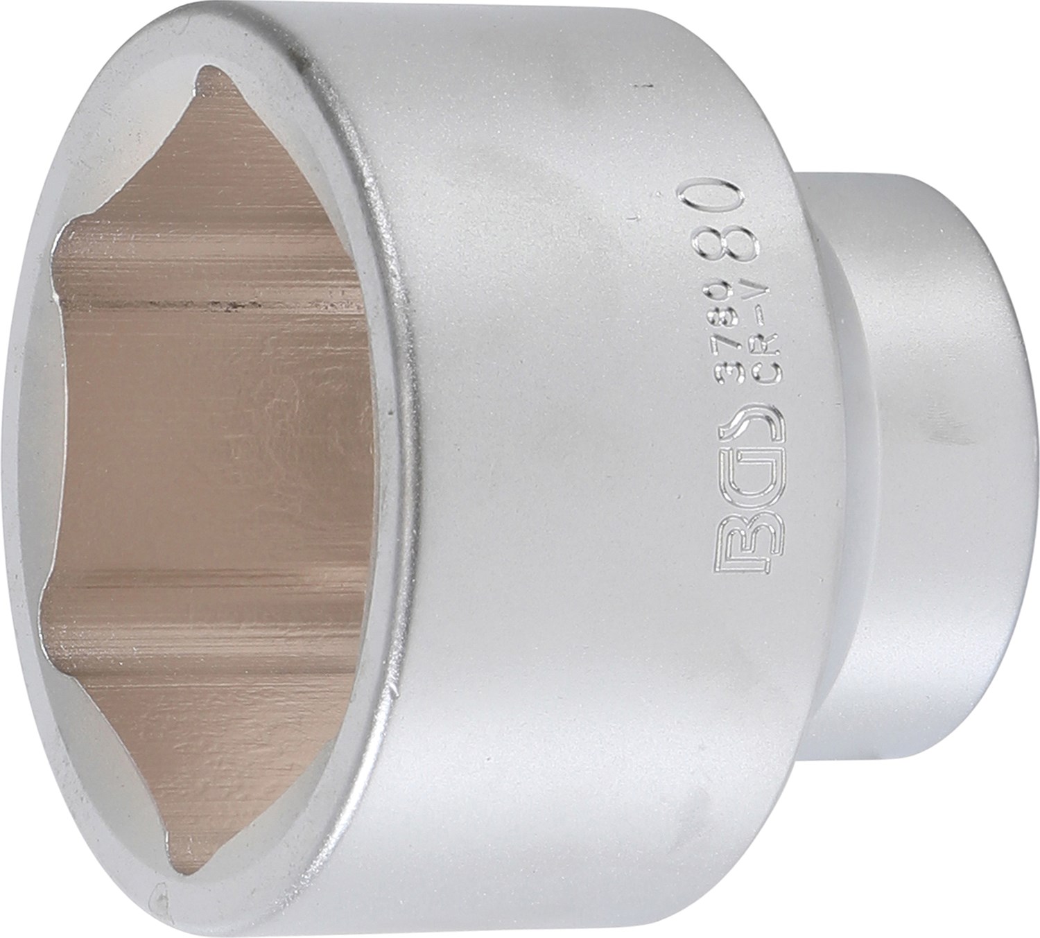 Bgs Steckschlüssel-Einsatz Sechskant - Vierkant 25 mm (1) - SW 80 mm [Hersteller-Nr. 3780]