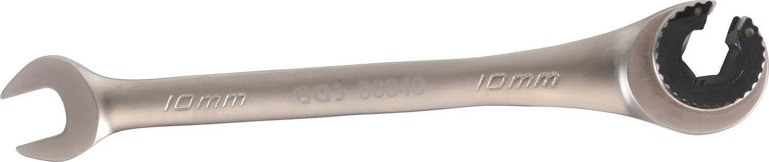 Bgs Ratschenring-Maulschlüssel - offen - SW 10 mm [Hersteller-Nr. 30840]