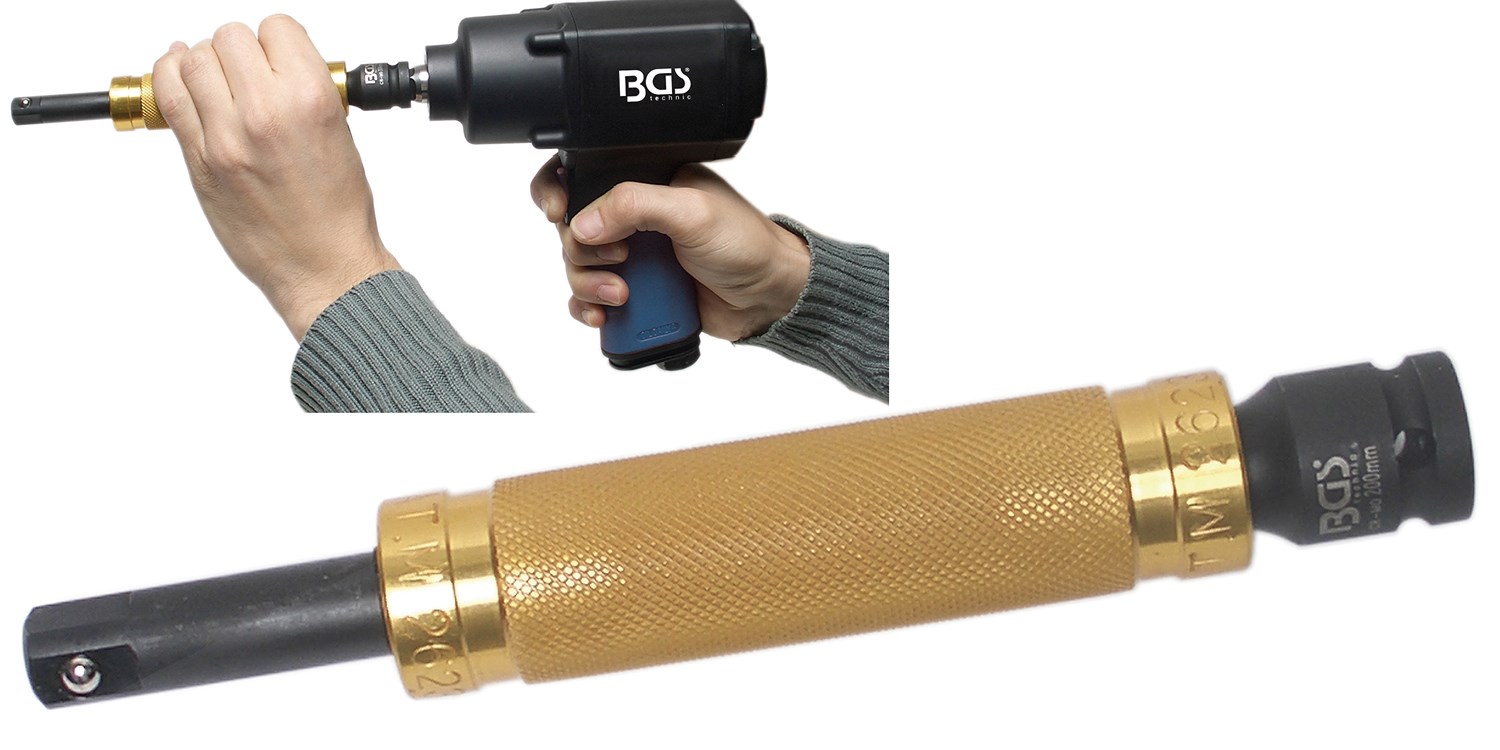 Bgs Kraft-Verlängerung mit kugelgelagertem Griff - 1/2 - 200 mm [Hersteller-Nr. 191]