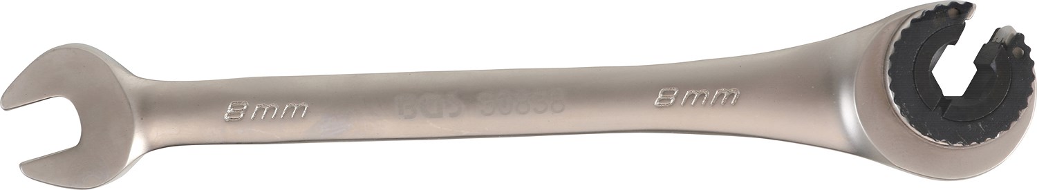 Bgs Ratschenring-Maulschlüssel - offen - SW 8 mm [Hersteller-Nr. 30838]