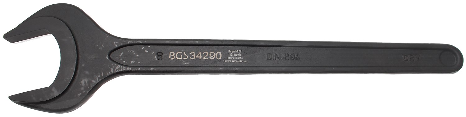 Bgs Einmaulschlüssel - DIN 894 - SW 90 mm [Hersteller-Nr. 34290]