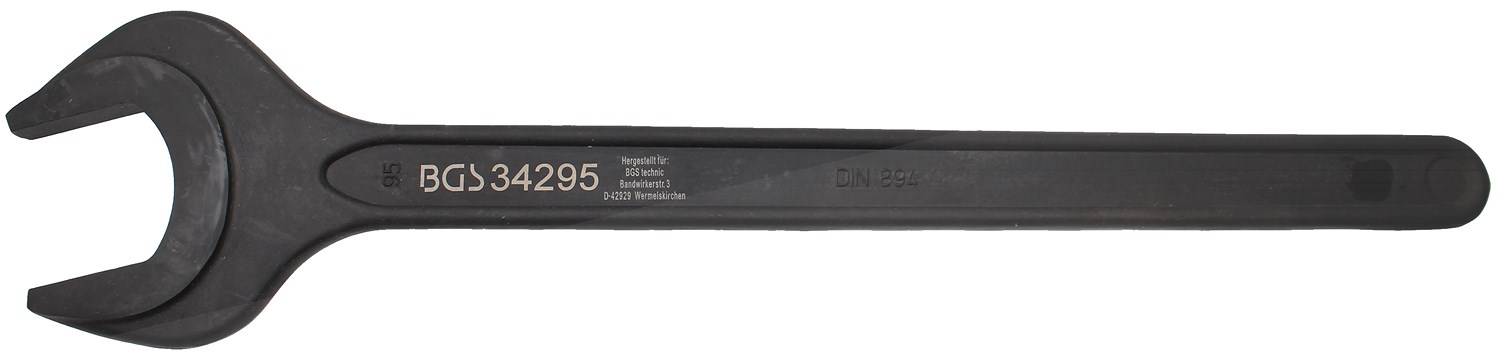 Bgs Einmaulschlüssel - DIN 894 - SW 95 mm [Hersteller-Nr. 34295]