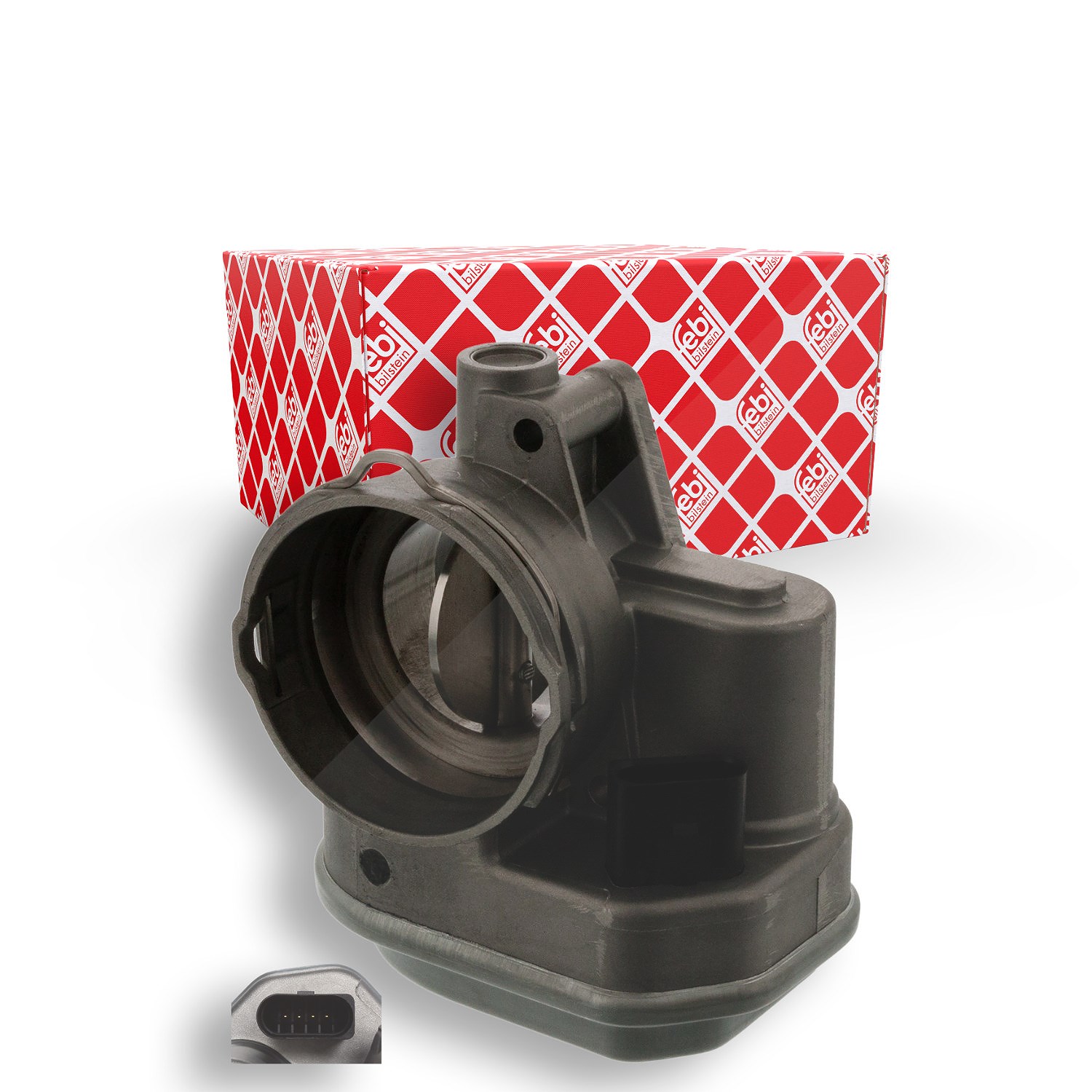 Febi Bilstein Drosselklappenstutzen [Hersteller-Nr. 44945] für Seat, Mitsubishi, Audi, VW, Skoda