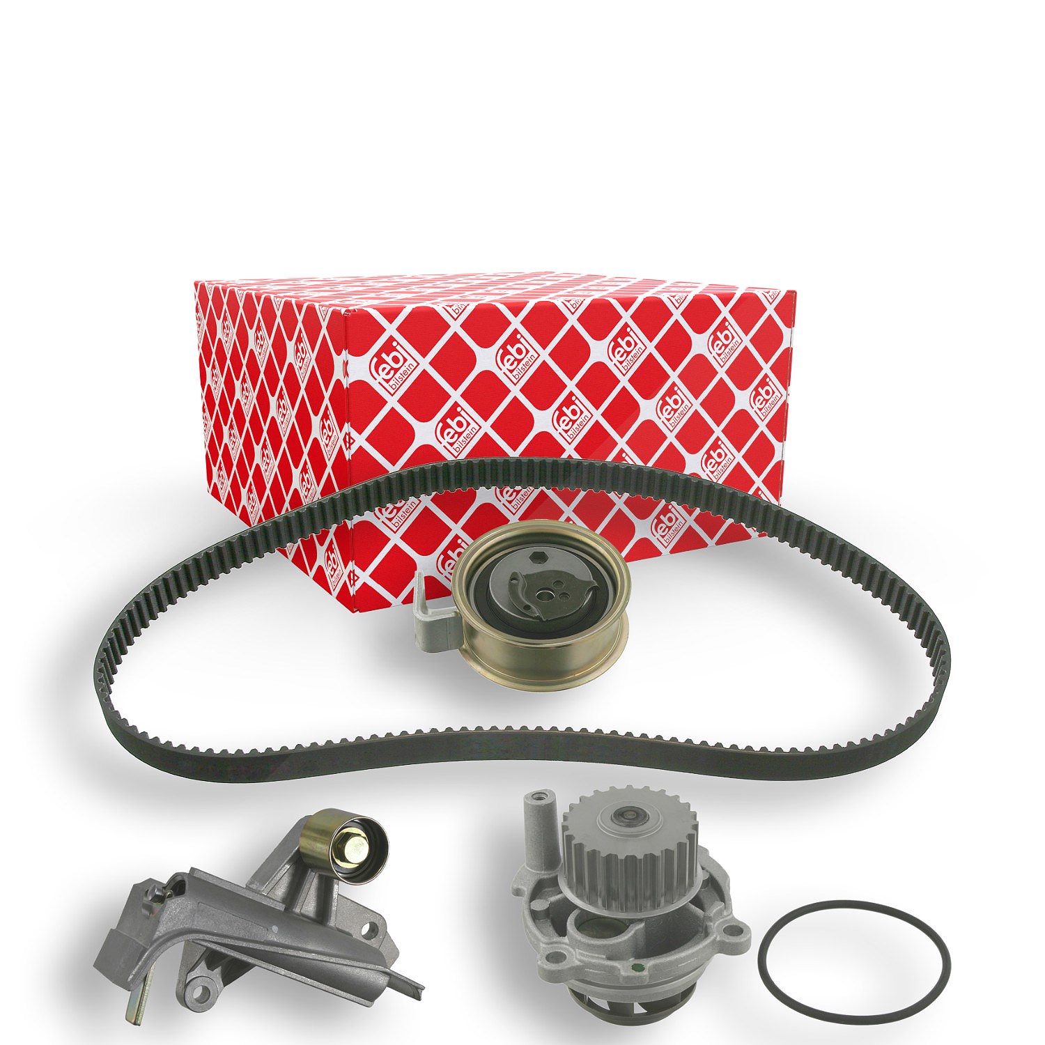 Febi Bilstein Wasserpumpe + Zahnriemensatz [Hersteller-Nr. 45130] für VW, Audi
