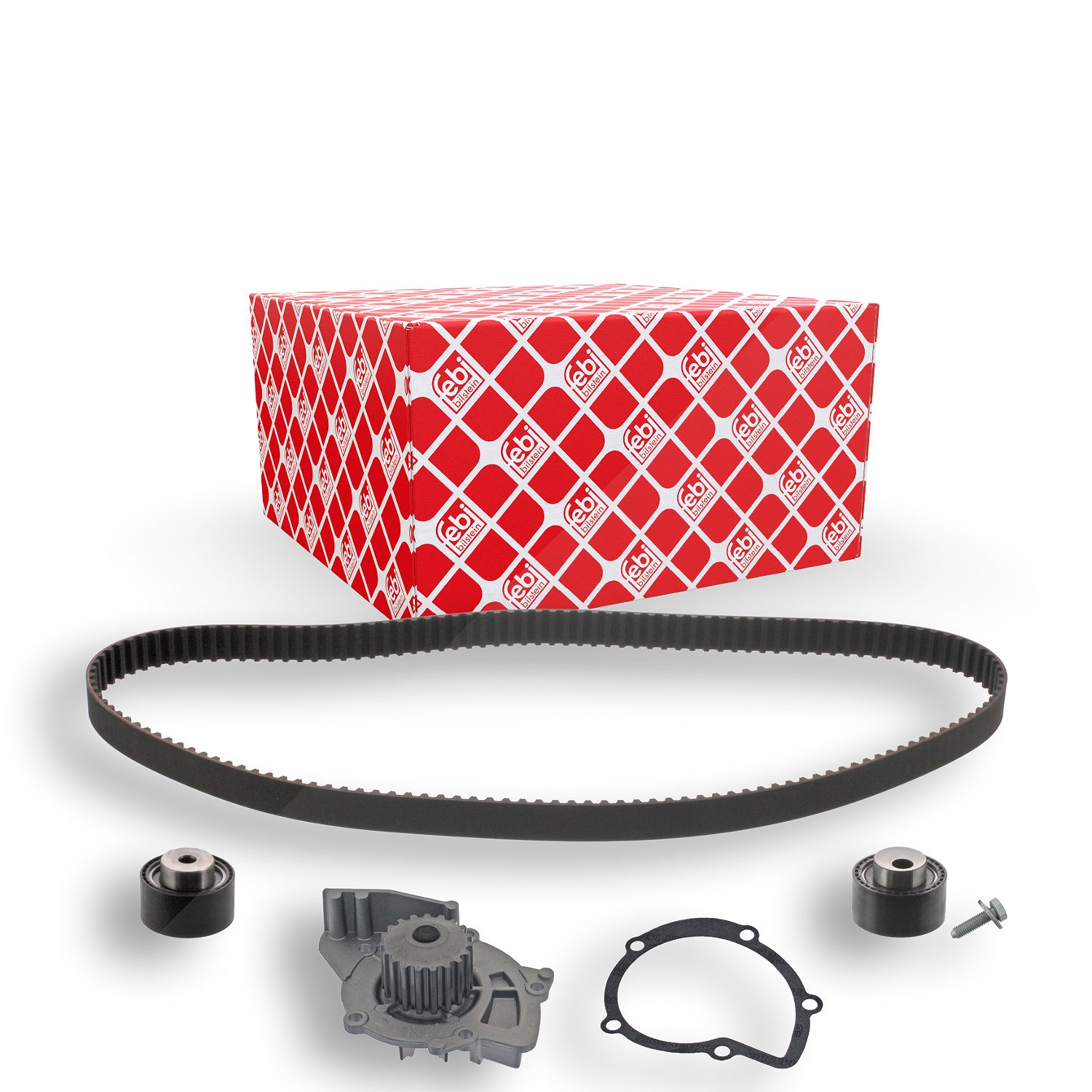 Febi Bilstein Wasserpumpe + Zahnriemensatz [Hersteller-Nr. 45108] für Lancia, Fiat, Citroën, Peugeot