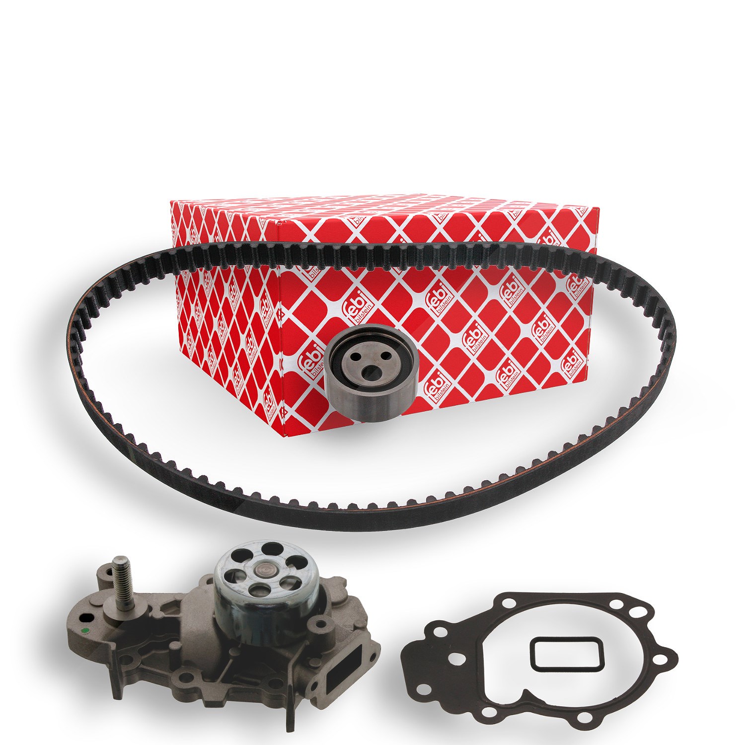 Febi Bilstein Wasserpumpe + Zahnriemensatz [Hersteller-Nr. 45102] für Renault
