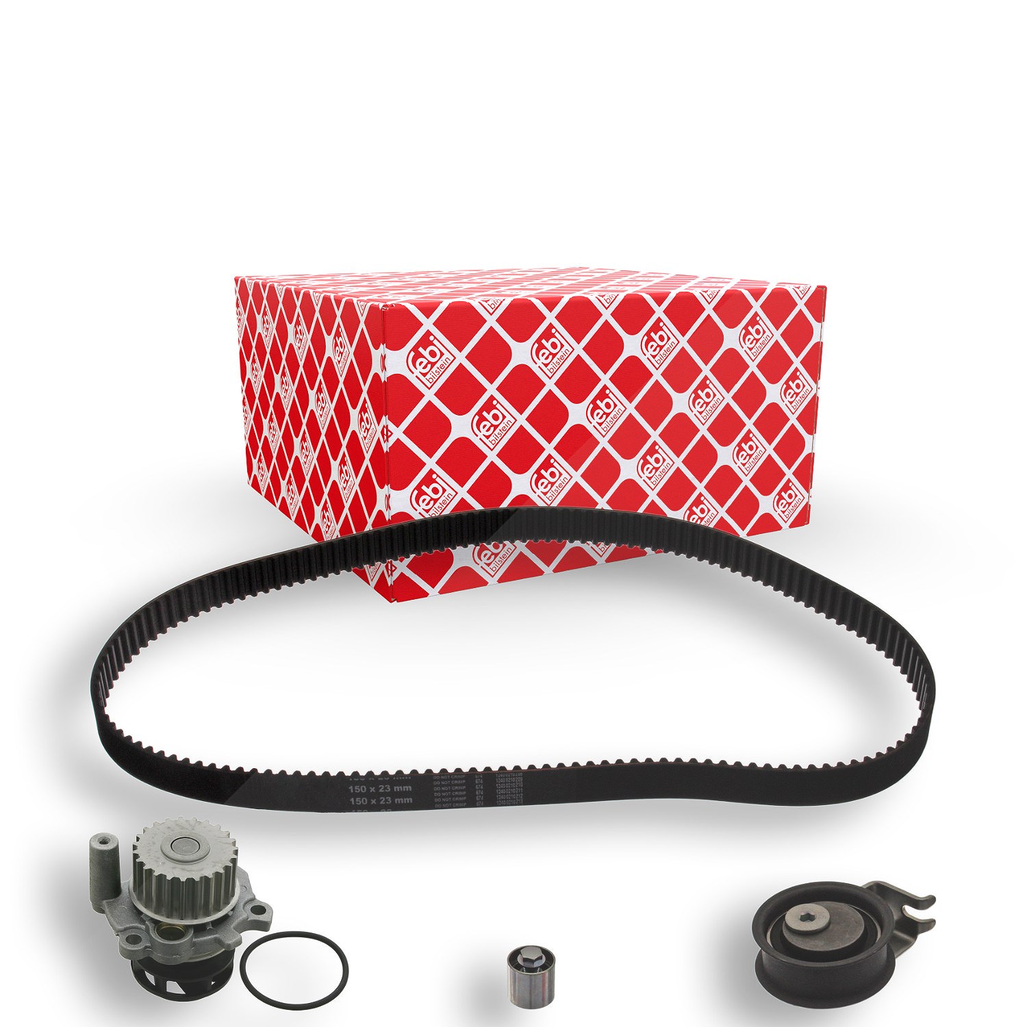 Febi Bilstein Wasserpumpe + Zahnriemensatz [Hersteller-Nr. 45115] für Seat, Audi, VW