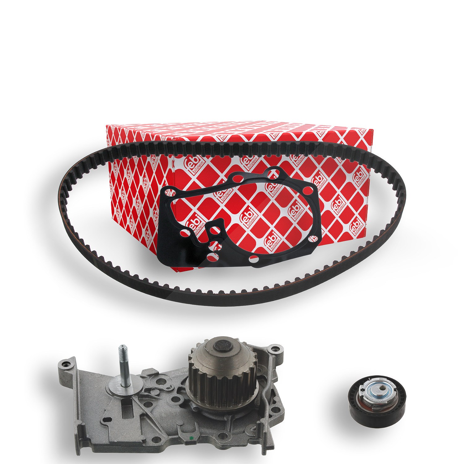Febi Bilstein Wasserpumpe + Zahnriemensatz [Hersteller-Nr. 45101] für Renault, Dacia