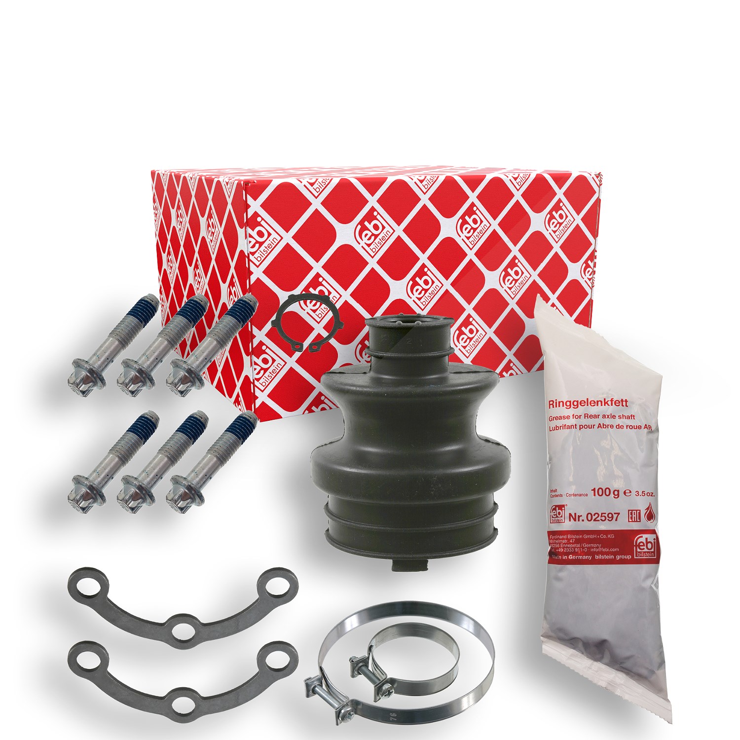 Febi Bilstein Faltenbalgsatz, Antriebswelle [Hersteller-Nr. 02591] für Mercedes-Benz