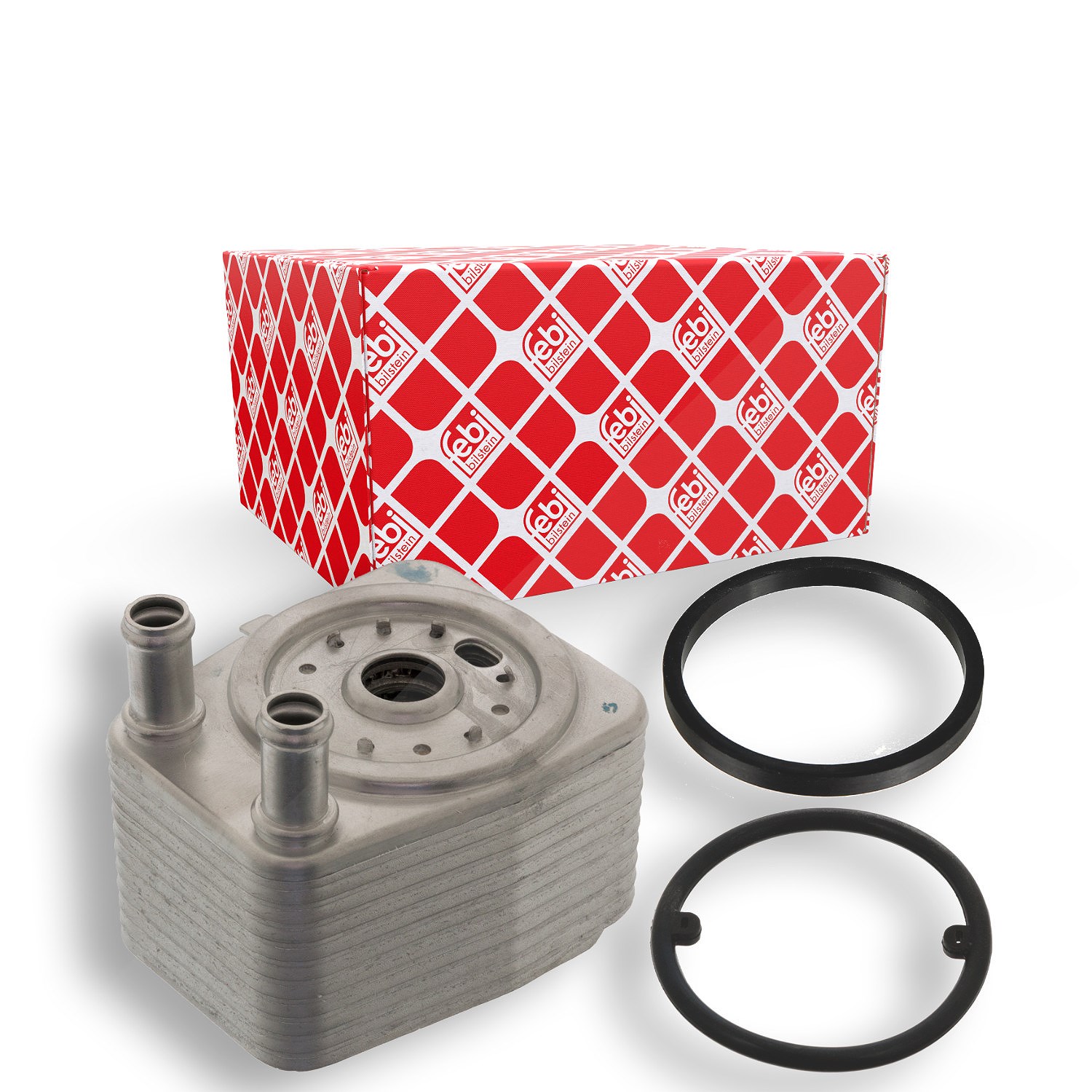 Febi Bilstein Ölkühler, Motoröl [Hersteller-Nr. 100746] für Audi, Skoda, Seat, VW