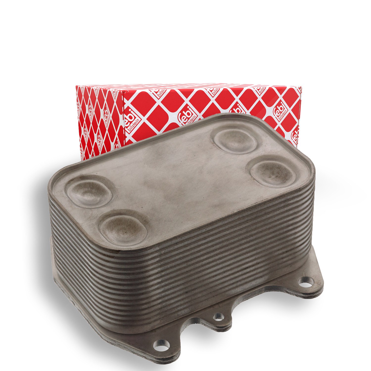 Febi Bilstein Ölkühler, Motoröl [Hersteller-Nr. 100750] für Audi, Seat, Skoda, VW