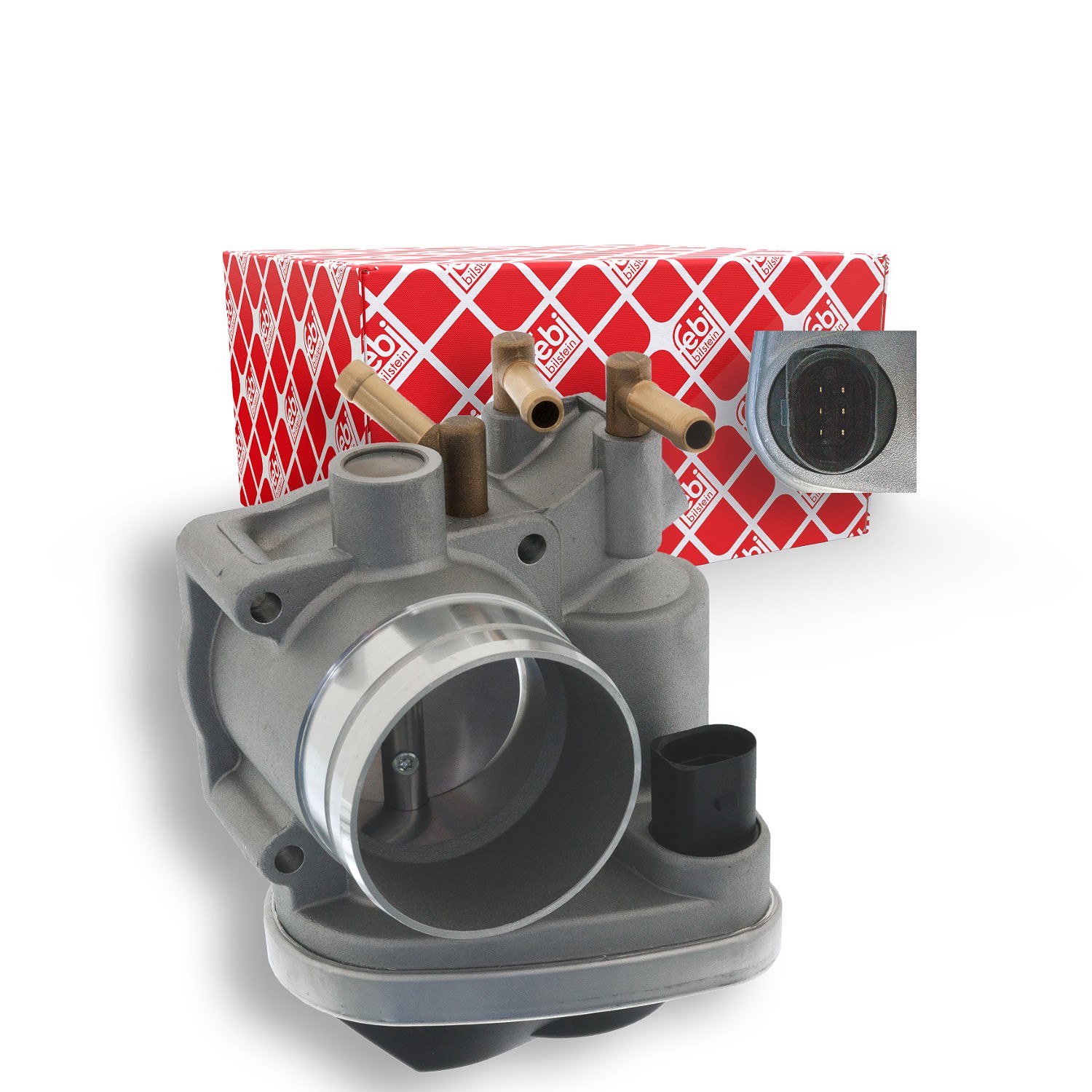 Febi Bilstein Drosselklappenstutzen [Hersteller-Nr. 100766] für VW, Audi, Seat, Skoda