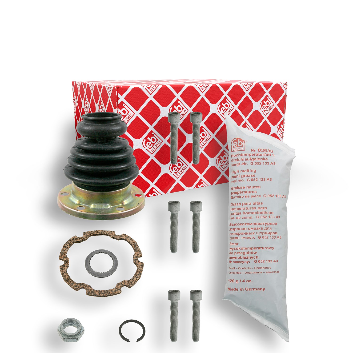 Febi Bilstein Faltenbalgsatz, Antriebswelle [Hersteller-Nr. 03315] für VW, Seat