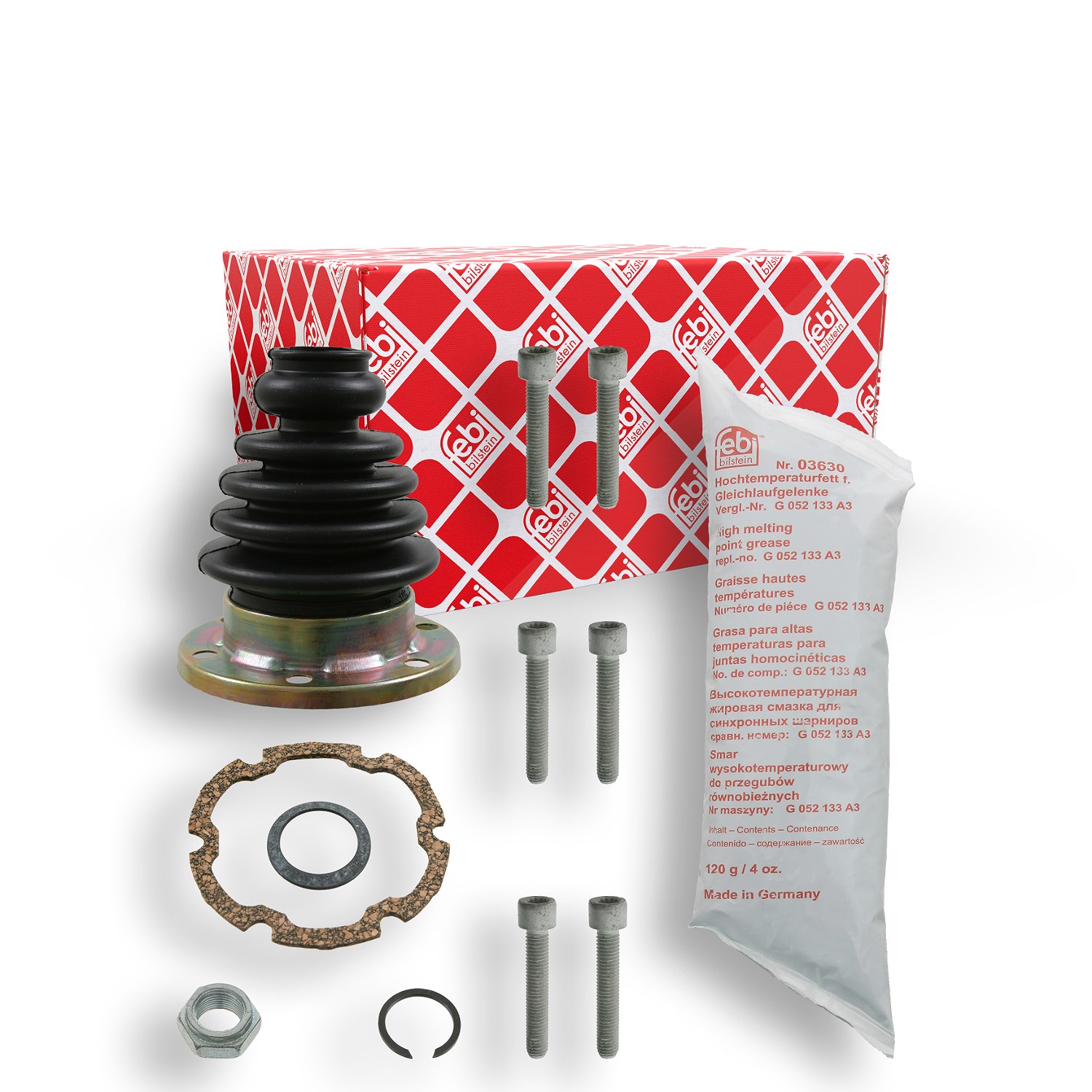 Febi Bilstein Faltenbalgsatz, Antriebswelle [Hersteller-Nr. 03635] für Audi, VW