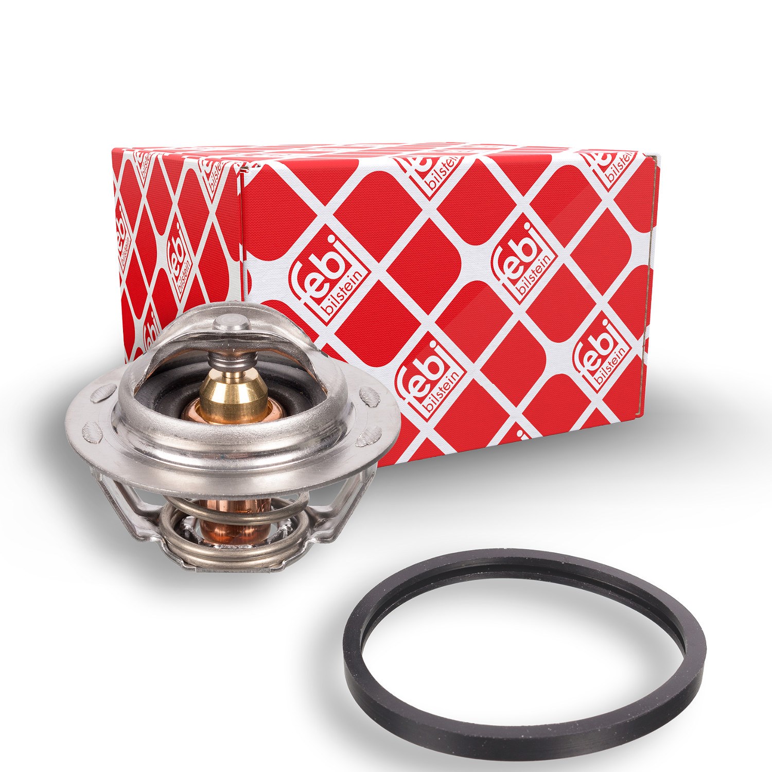 Febi Bilstein Thermostat, Kühlmittel [Hersteller-Nr. 104766] für Peugeot, Lancia, Fiat, Citroën