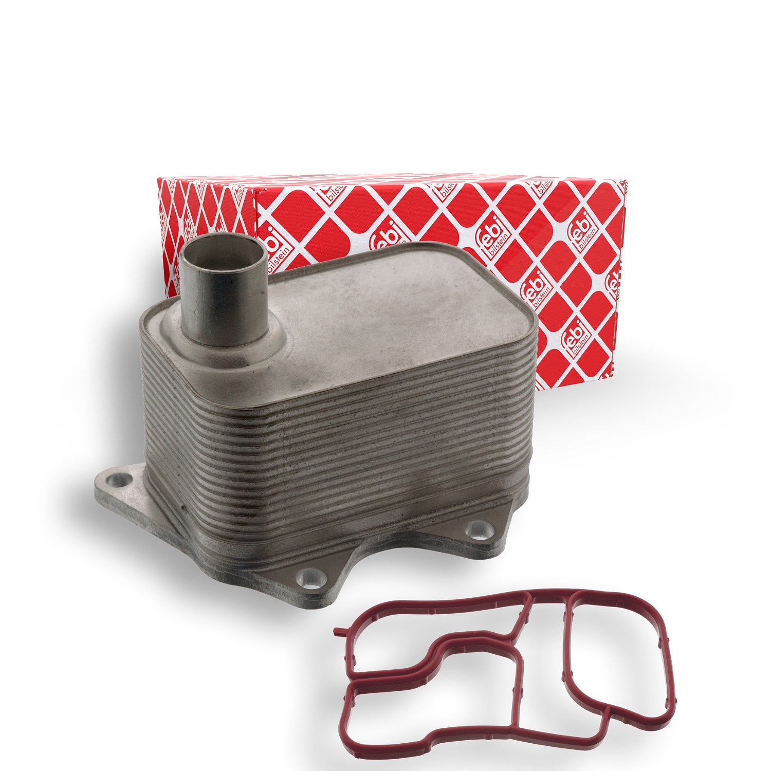 Febi Bilstein Ölkühler, Motoröl [Hersteller-Nr. 100856] für Audi, Skoda, Seat, VW