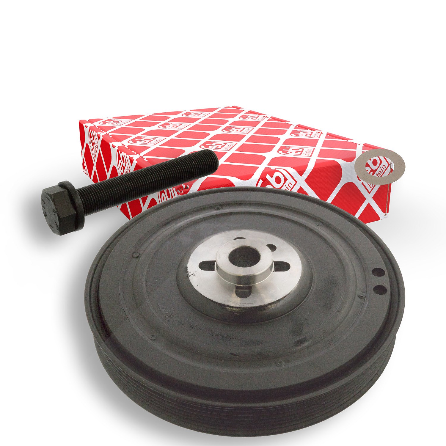 Febi Bilstein Riemenscheibe, Kurbelwelle [Hersteller-Nr. 106526] für VW, Audi, Volvo