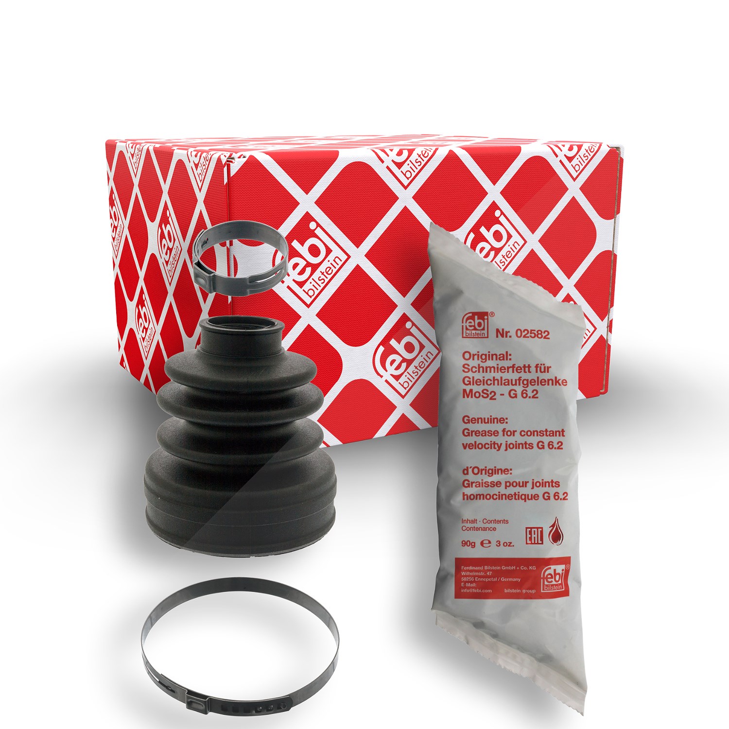 Febi Bilstein Faltenbalgsatz, Antriebswelle [Hersteller-Nr. 100303] für Ford