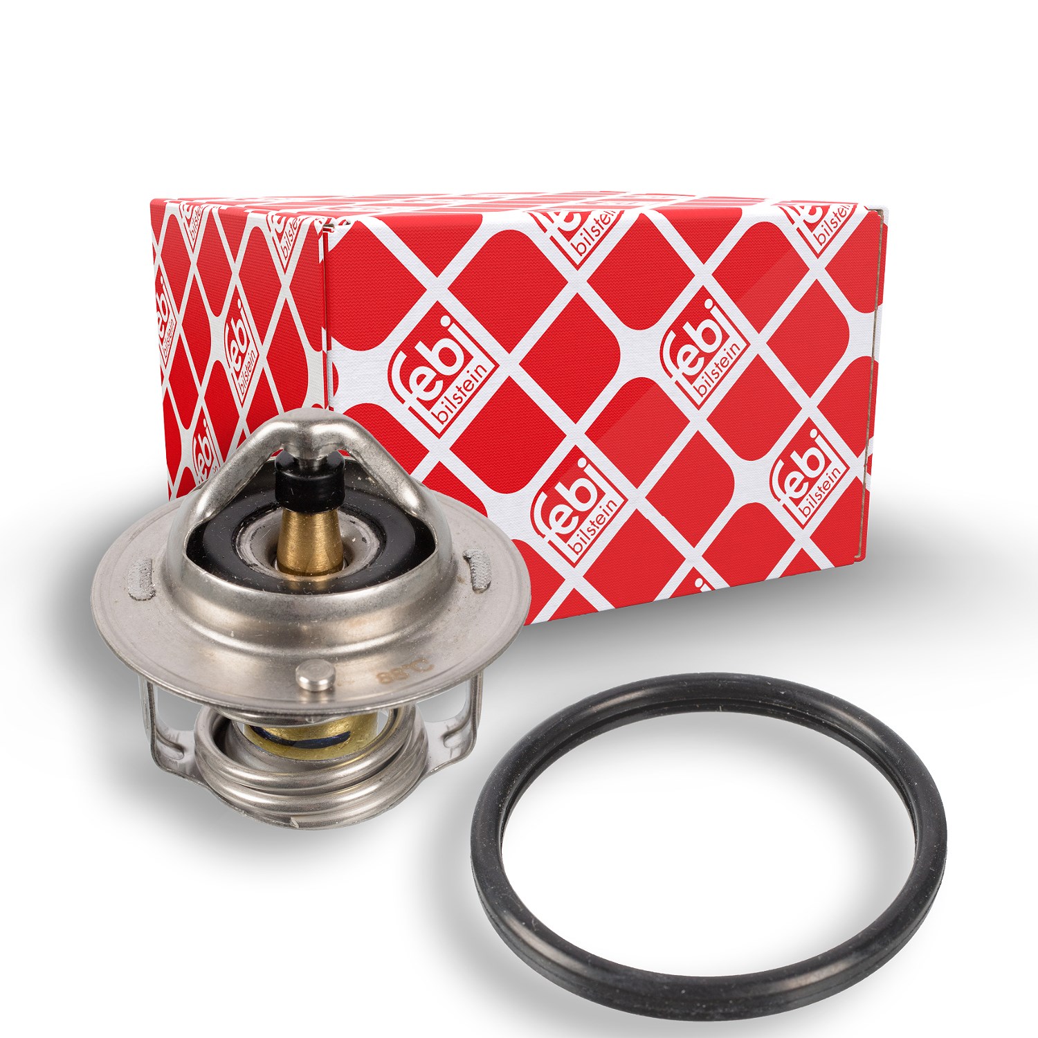 Febi Bilstein Thermostat, Kühlmittel [Hersteller-Nr. 108076] für Mitsubishi, Peugeot, Citroën