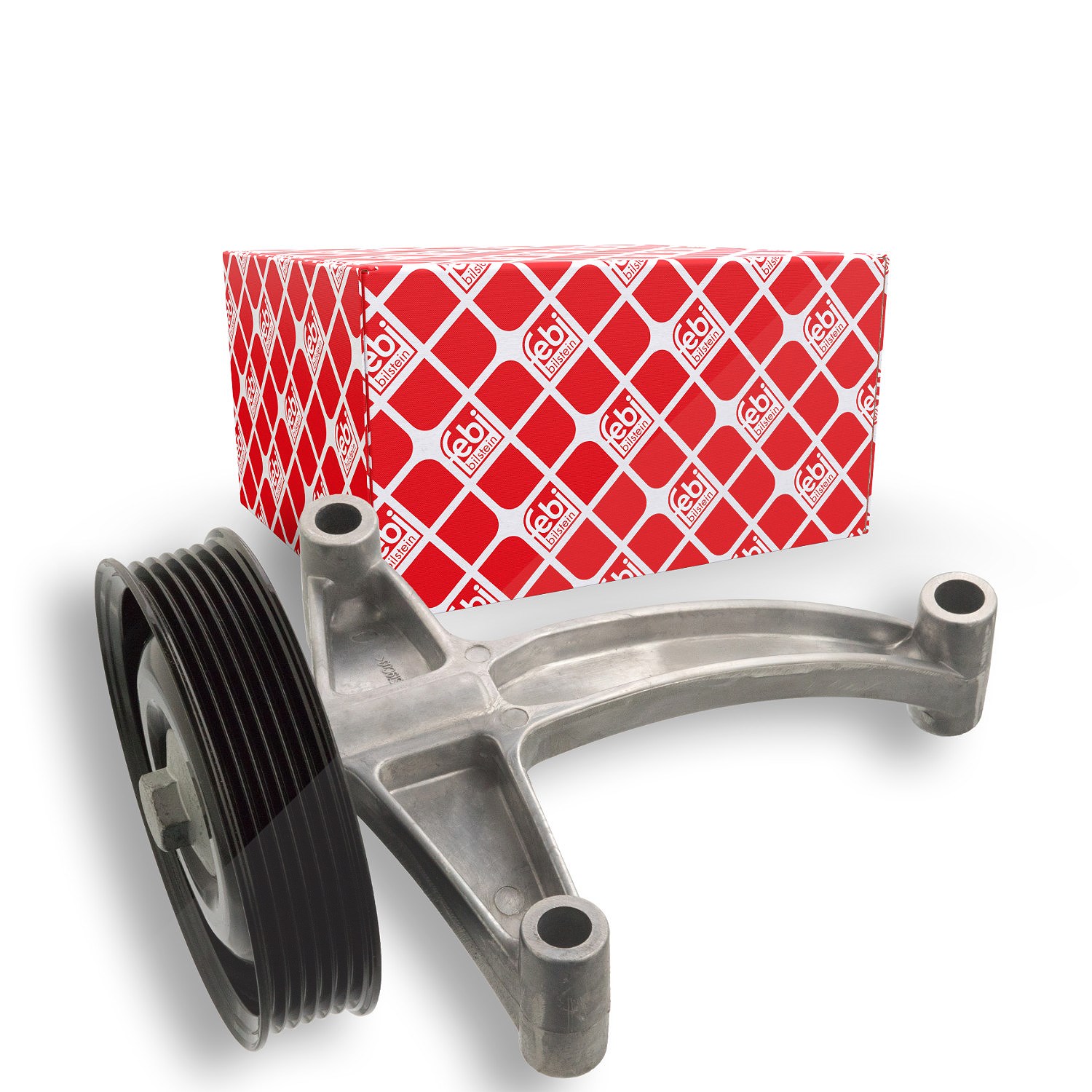 Febi Bilstein Umlenk-/Führungsrolle, Keilrippenriemen [Hersteller-Nr. 103897] für Seat, Audi, Skoda, Cupra, VW