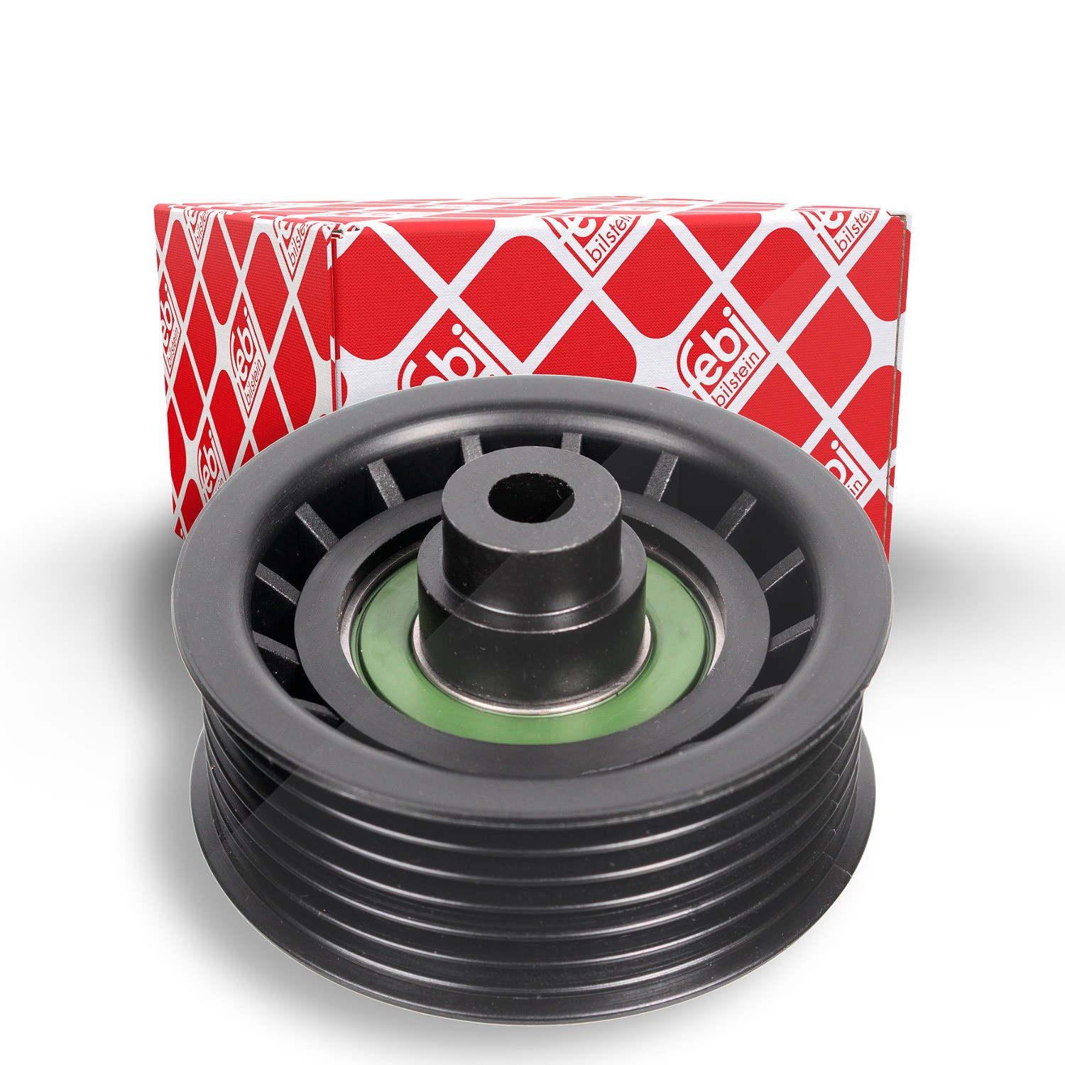 Febi Bilstein Umlenk-/Führungsrolle, Keilrippenriemen [Hersteller-Nr. 104904] für Ford