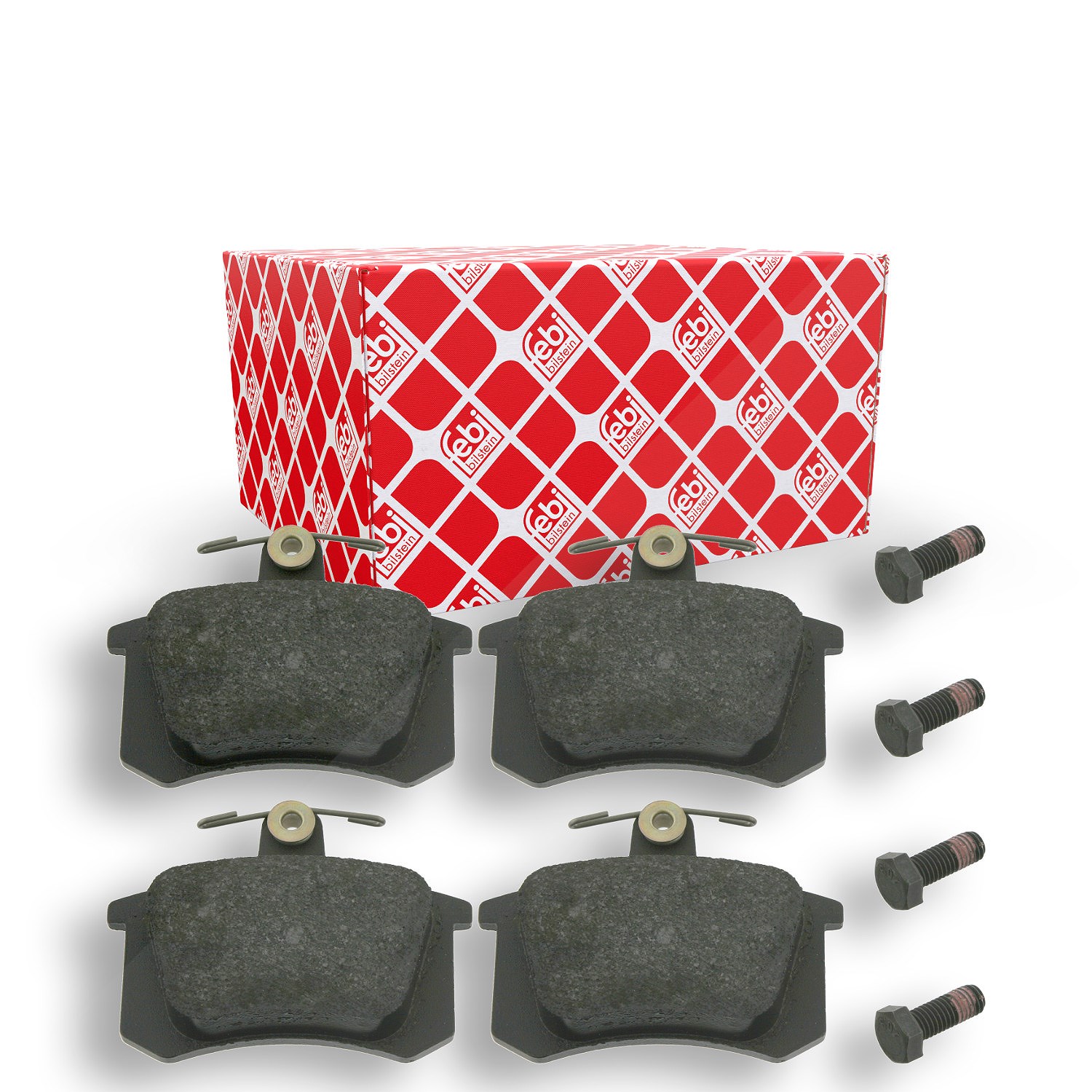 Febi Bilstein Bremsbelagsatz, Scheibenbremse [Hersteller-Nr. 16144] für Audi