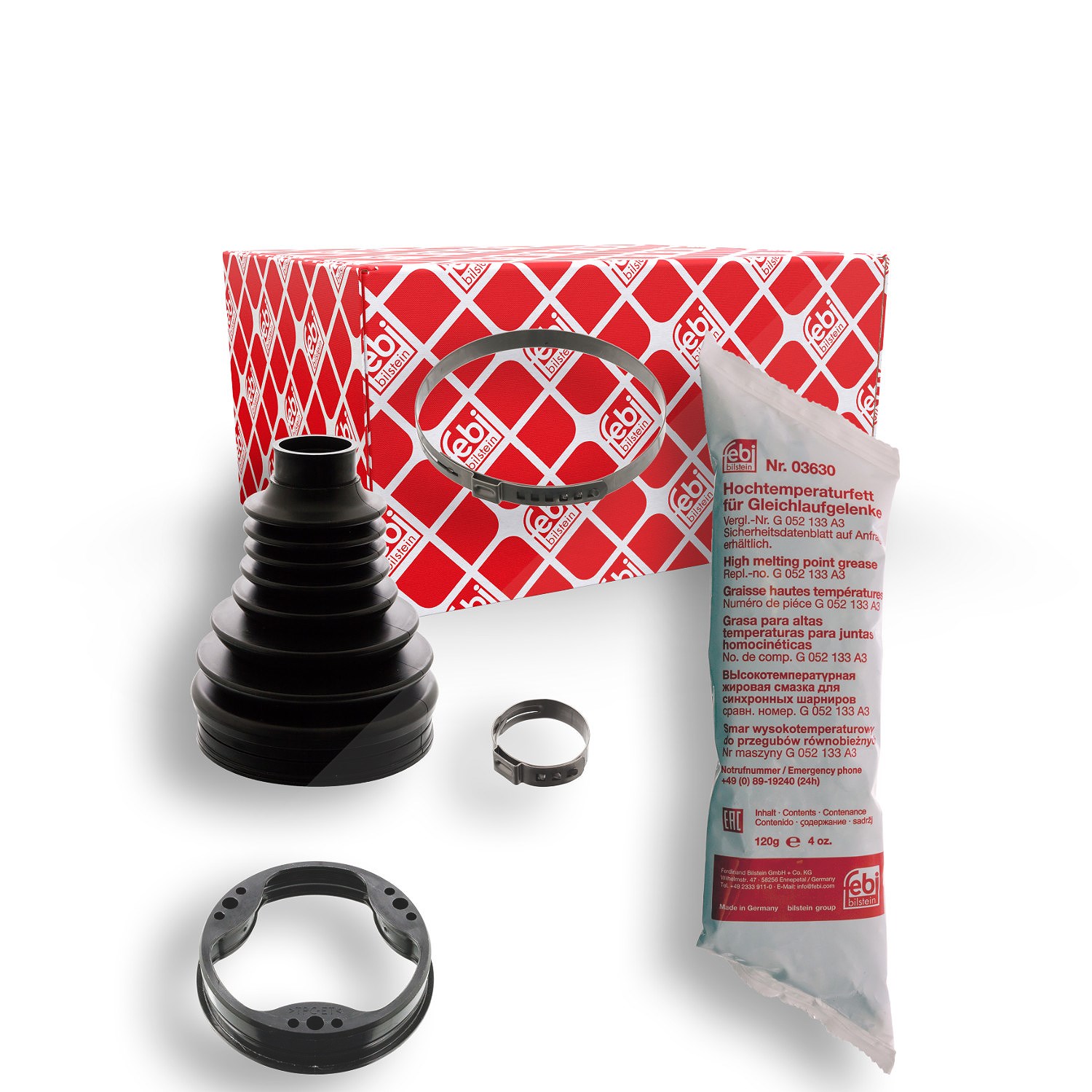 Febi Bilstein Faltenbalgsatz, Antriebswelle [Hersteller-Nr. 102609] für Renault, Nissan, Opel, Vauxhall