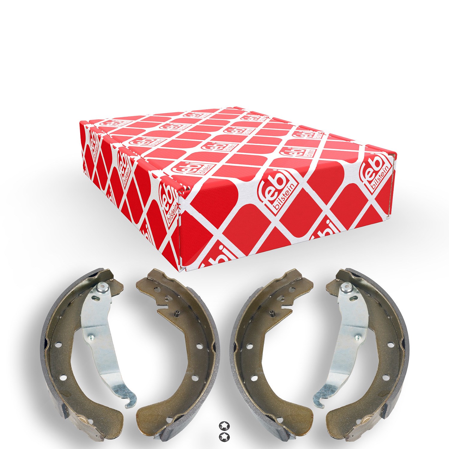 Febi Bilstein Bremsbackensatz [Hersteller-Nr. 17458] für Opel, Vauxhall