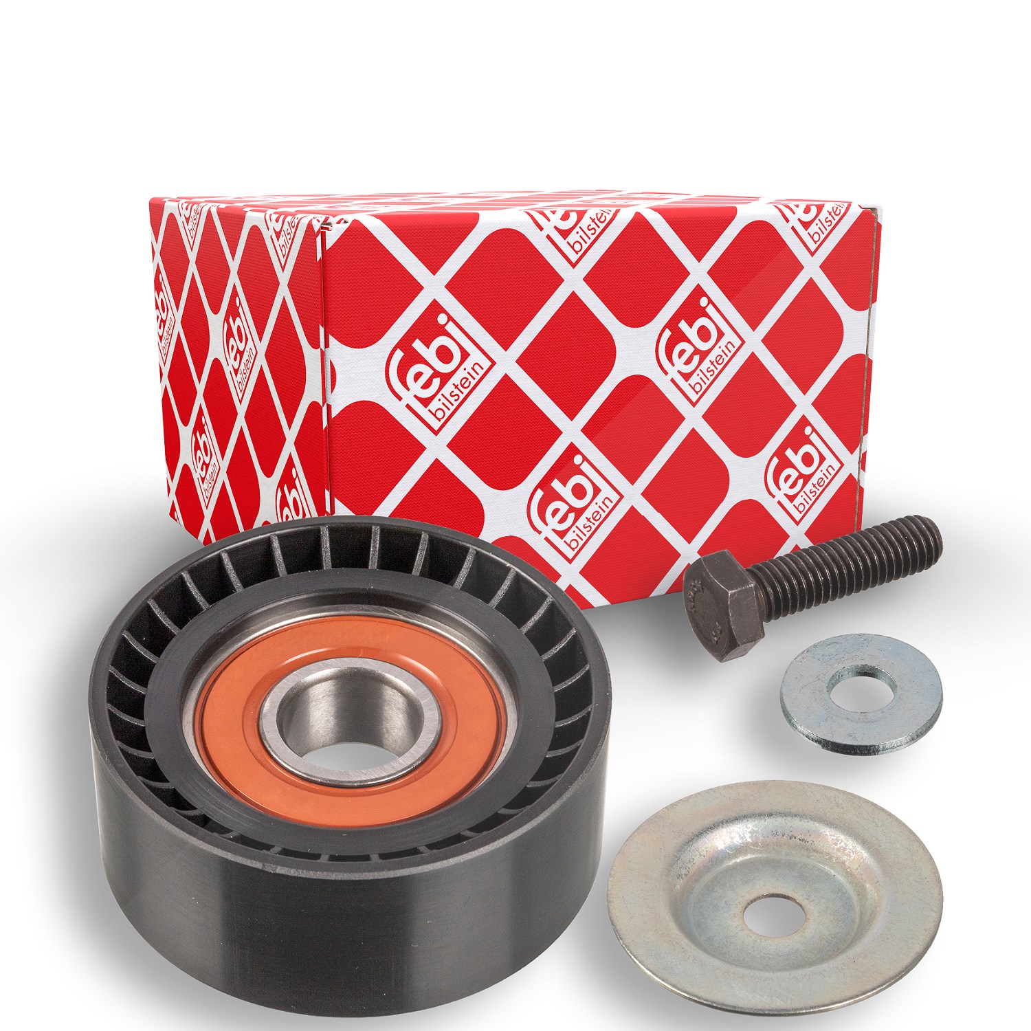 Febi Bilstein Umlenk-/Führungsrolle, Keilrippenriemen [Hersteller-Nr. 107275] für Ford