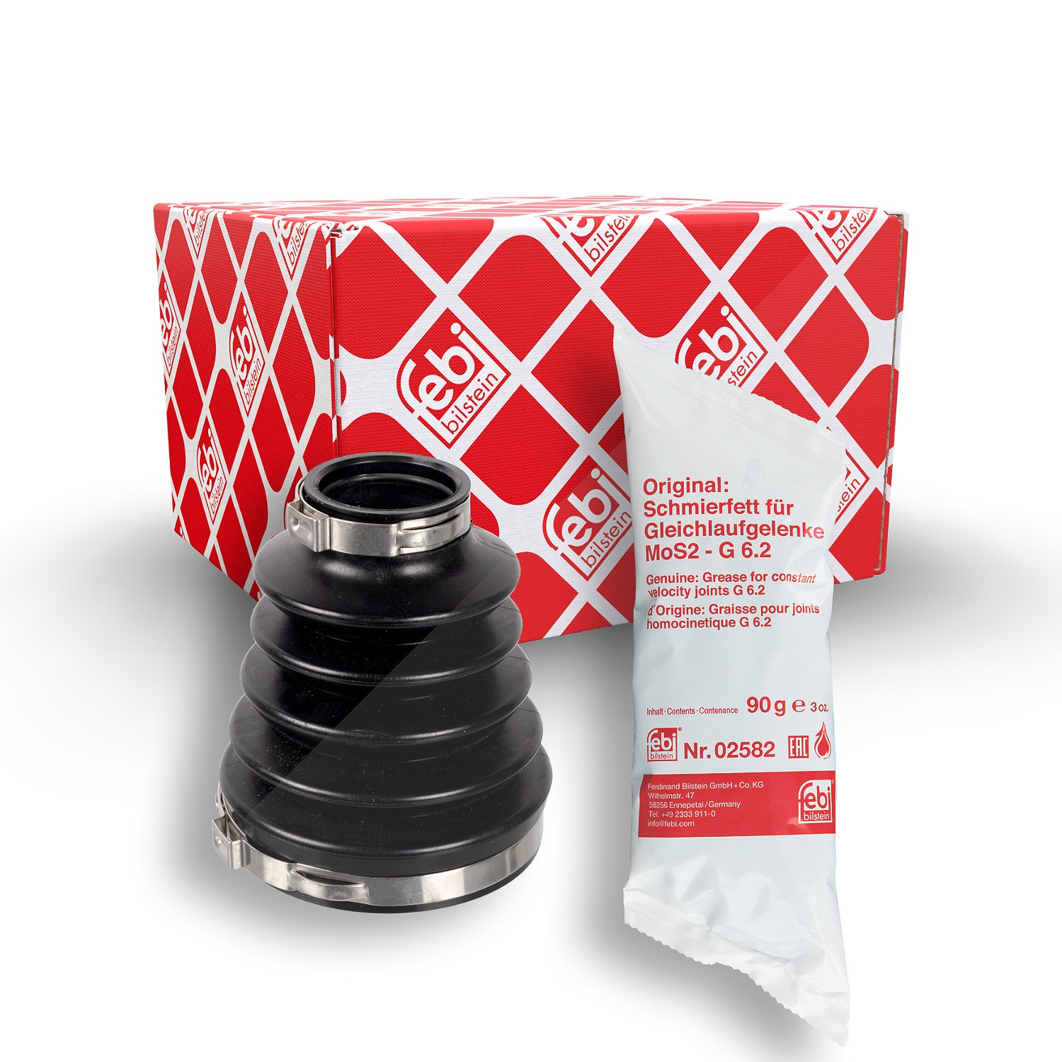 Febi Bilstein Faltenbalgsatz, Antriebswelle [Hersteller-Nr. 172817] für VW