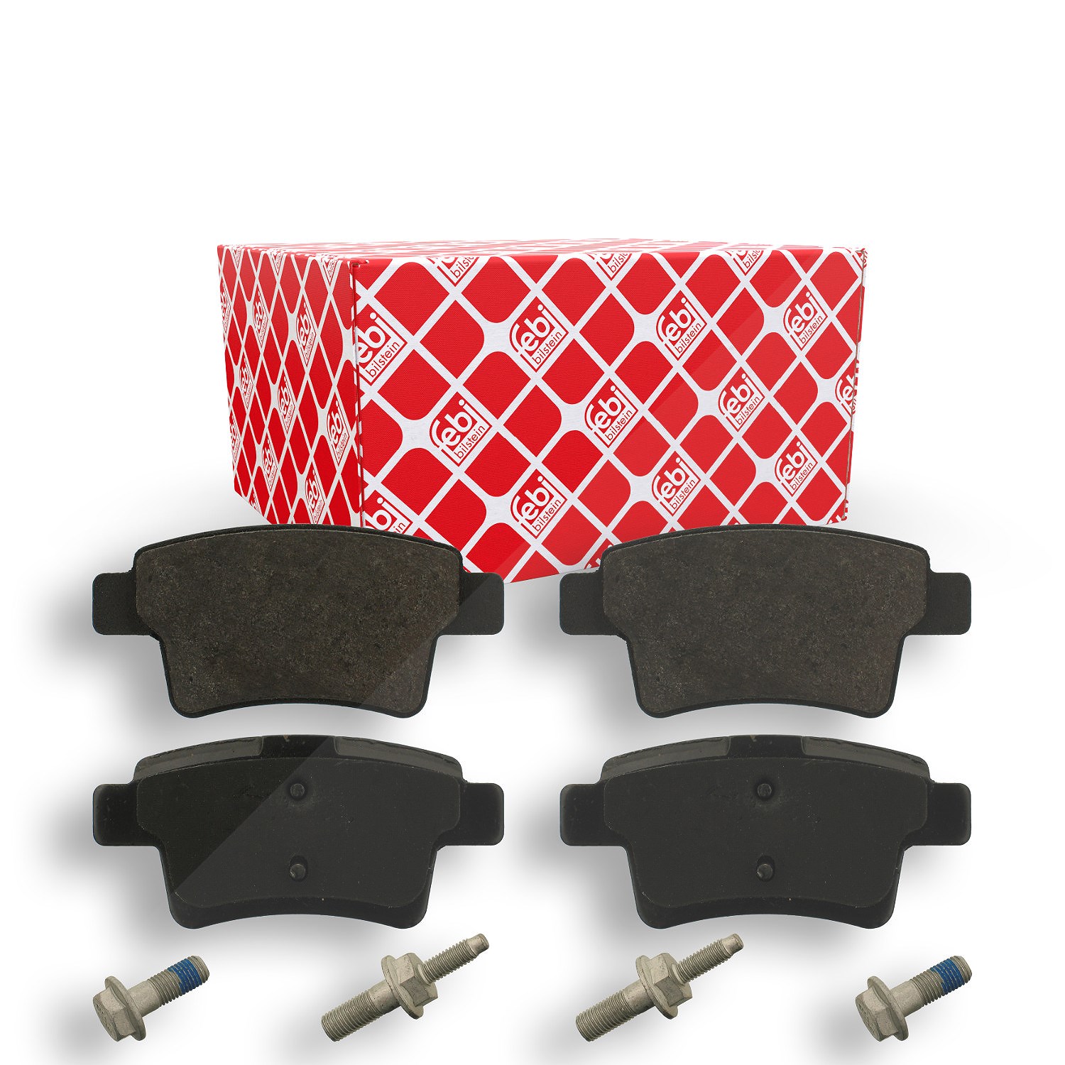 Febi Bilstein Bremsbeläge hinten (Satz) [Hersteller-Nr. 16793] für Citroën