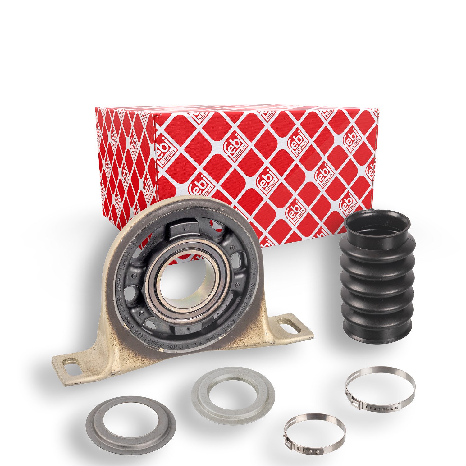 Febi Bilstein Reparatursatz, Gelenkwellenmittellager [Hersteller-Nr. 171036] für VW, Mercedes-Benz