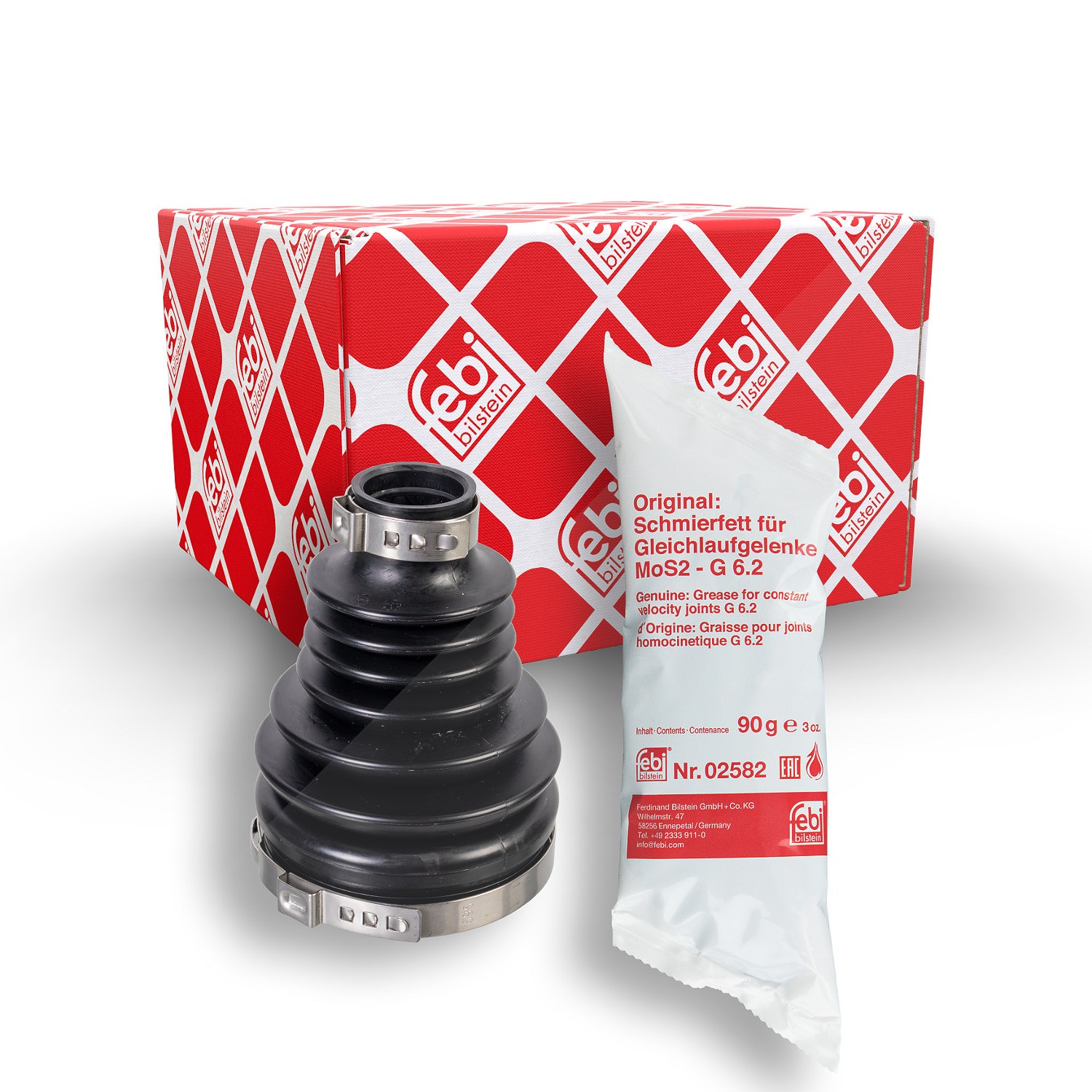 Febi Bilstein Faltenbalgsatz, Antriebswelle [Hersteller-Nr. 172386] für Chrysler, Fiat, Lancia, Ford