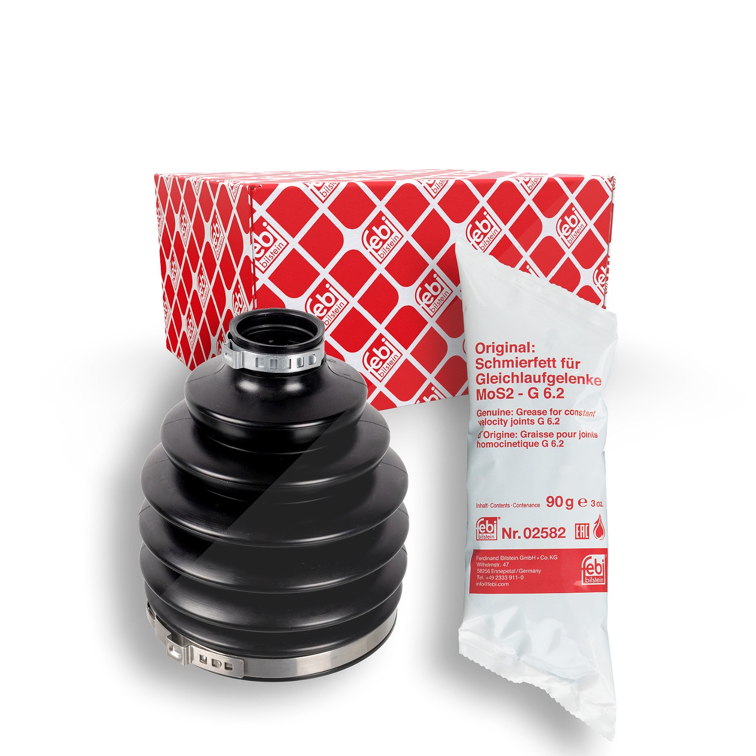 Febi Bilstein Faltenbalgsatz, Antriebswelle [Hersteller-Nr. 172876] für Mercedes-Benz