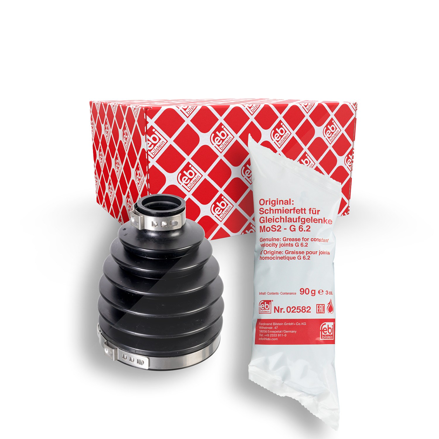 Febi Bilstein Faltenbalgsatz, Antriebswelle [Hersteller-Nr. 172465] für Renault