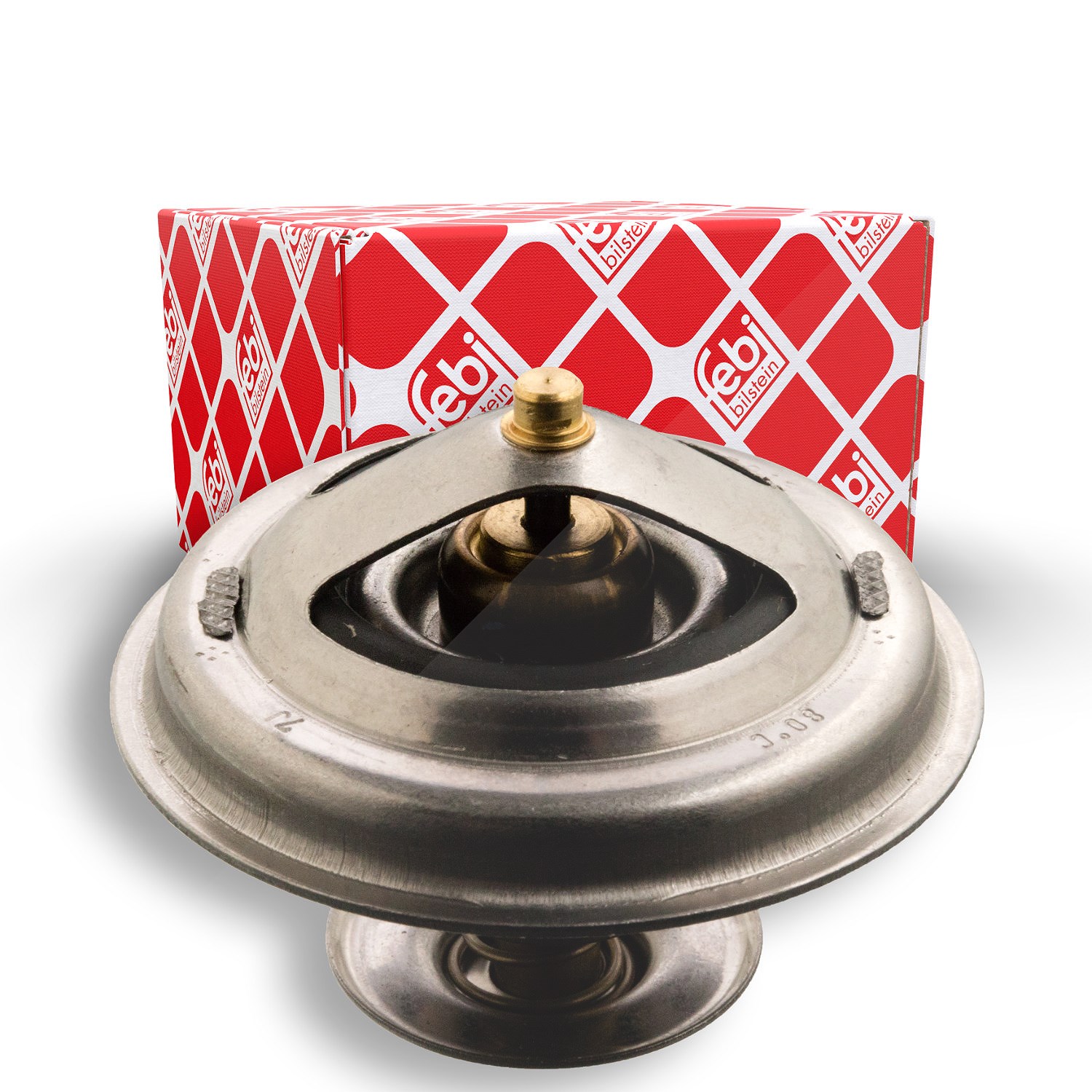 Febi Bilstein Thermostat ohne Dichtung 80 °C [Hersteller-Nr. 17916] für VW, Audi